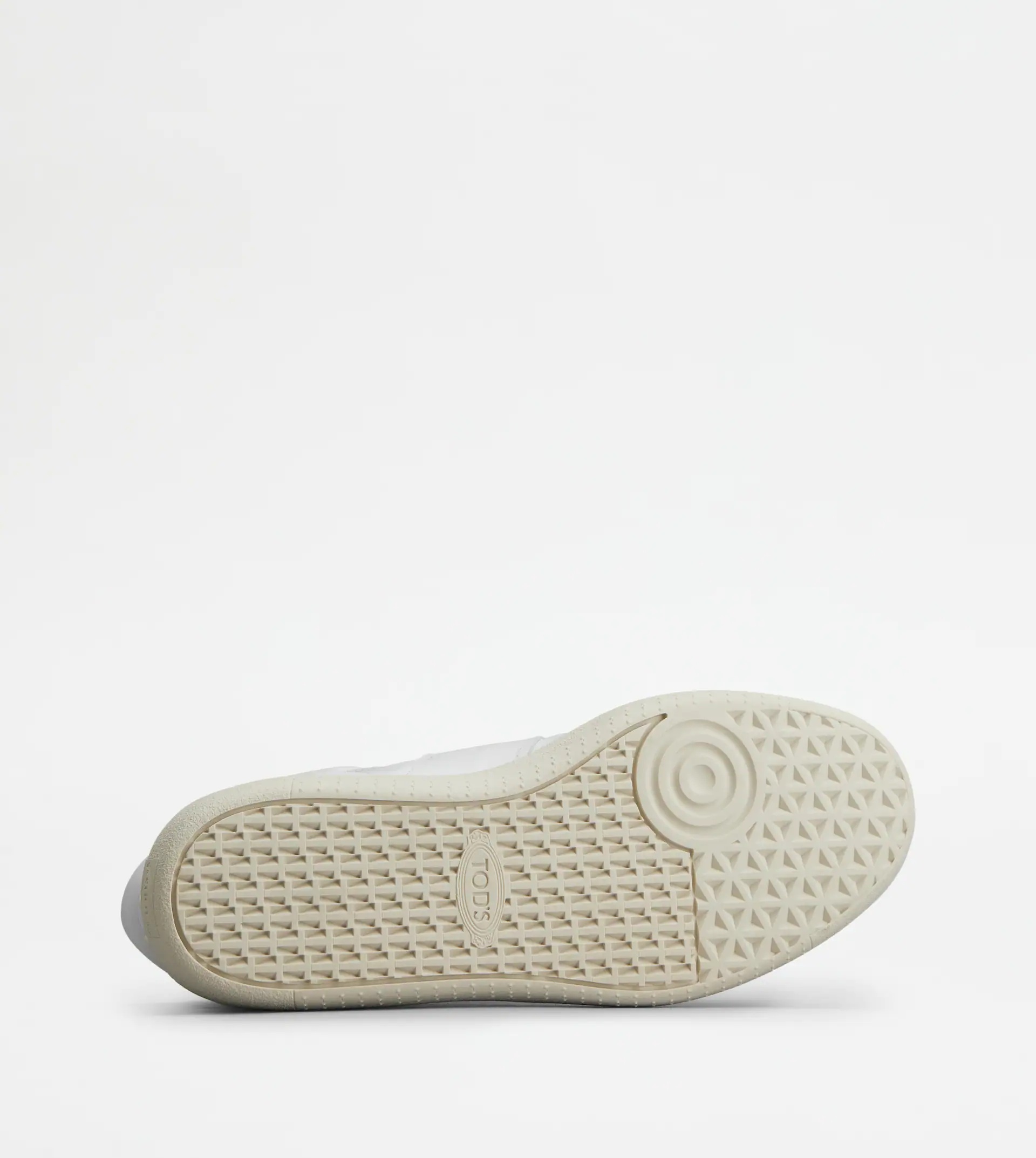 TOD'S TABS SNEAKERS HIGH-TOP IN LEATHER - WHITE - 4