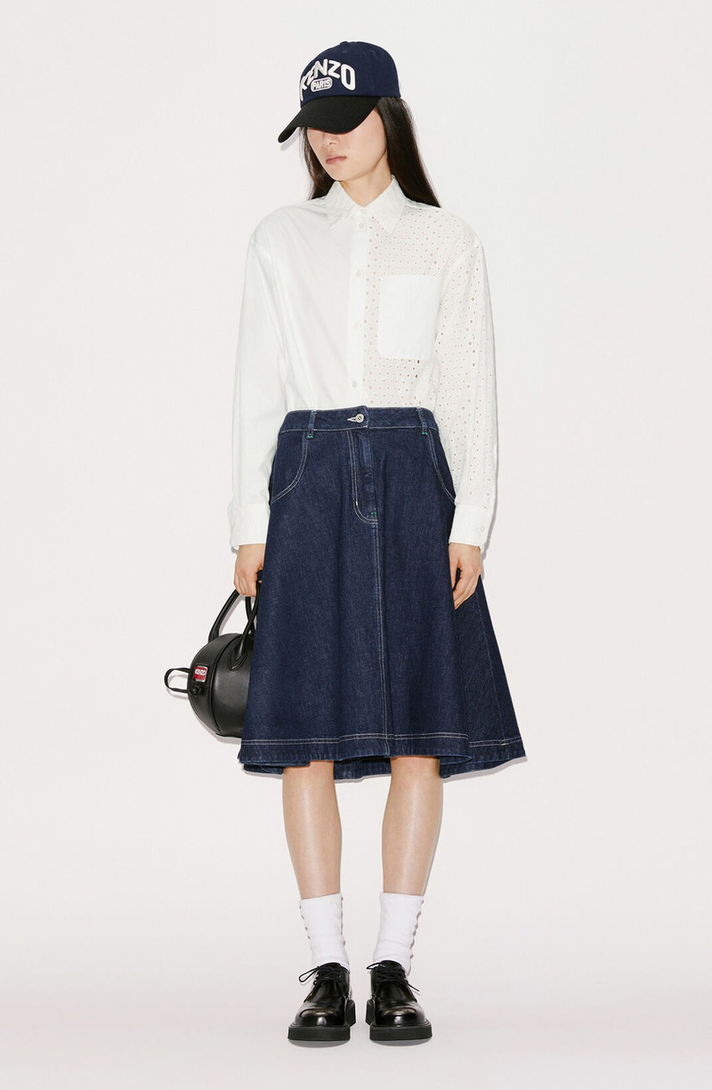 Oversize broderie anglaise shirt 3