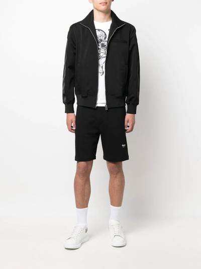 Alexander McQueen embroidered logo track shorts outlook