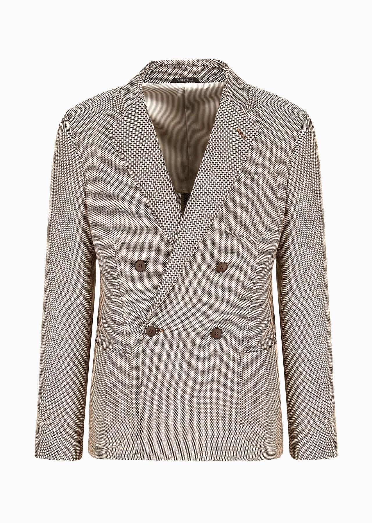 GIORGIO ARMANI Upton Line double-breasted jacket in wool