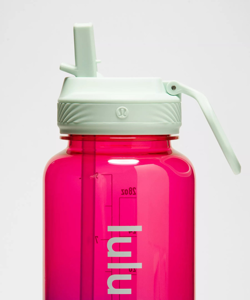 Back to Life Clear Bottle 32oz *Straw Lid 3