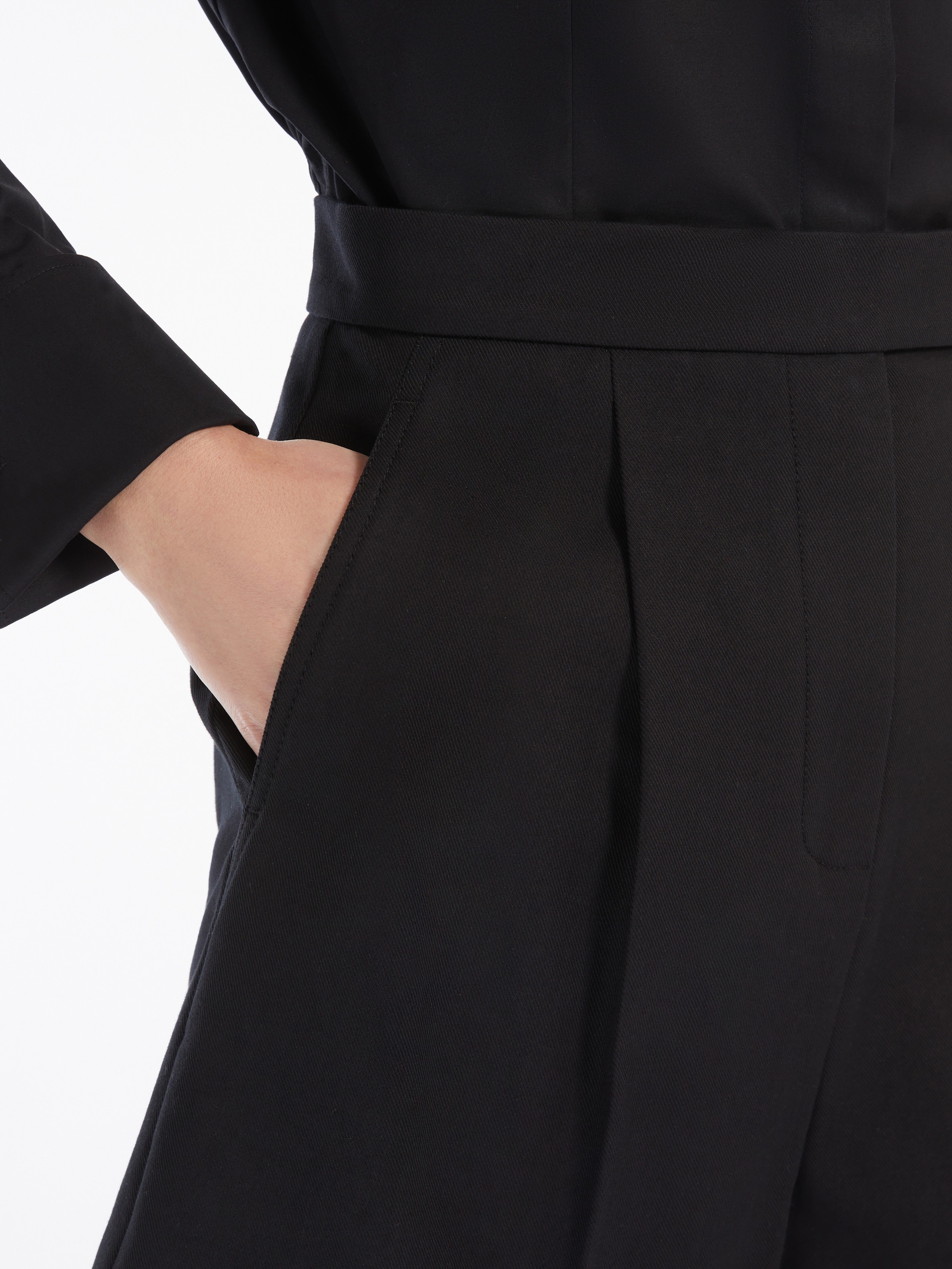 AMBURGO1234 Stretch-cotton shorts - 5