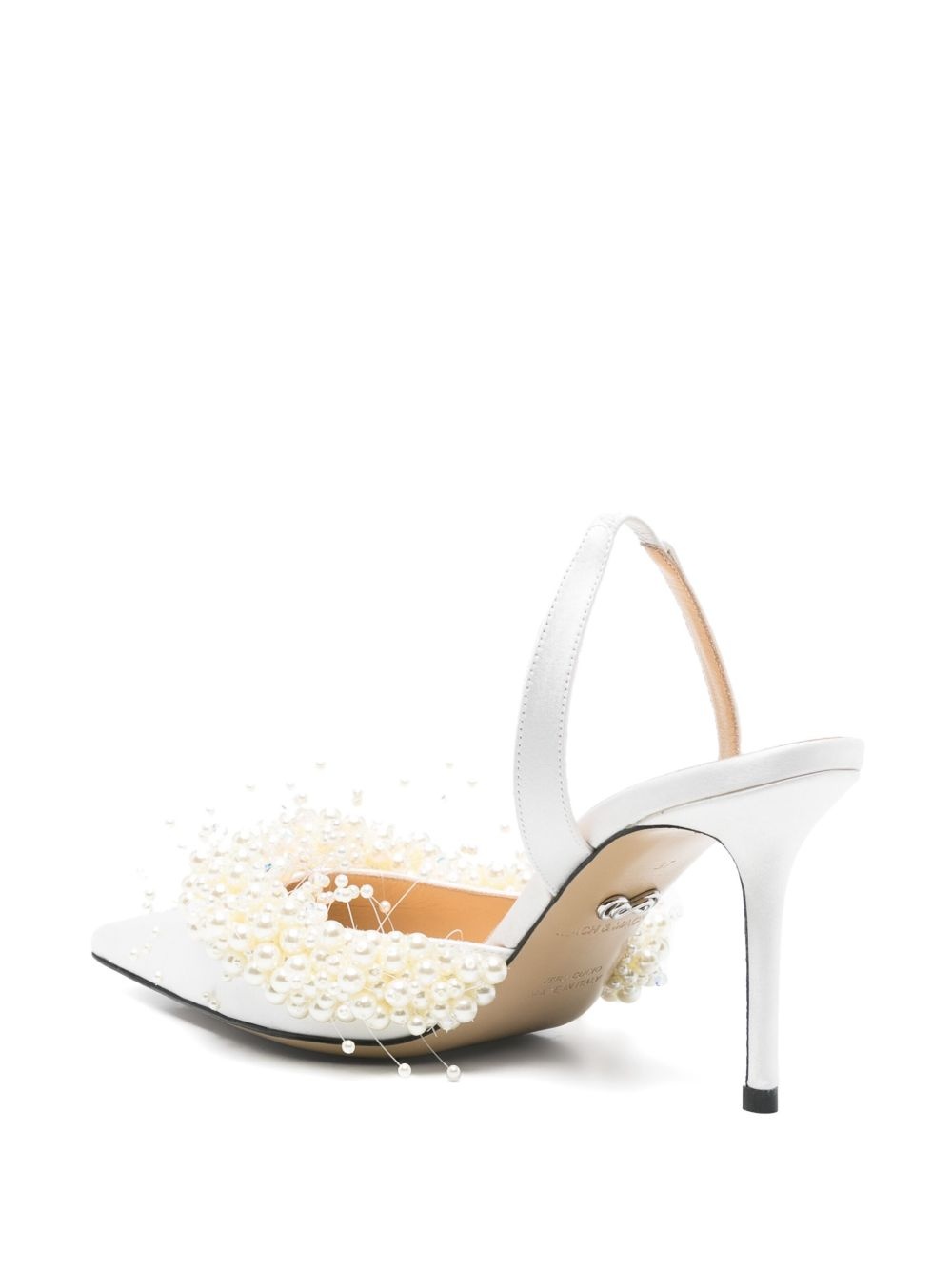 80mm embellished pumps - 3