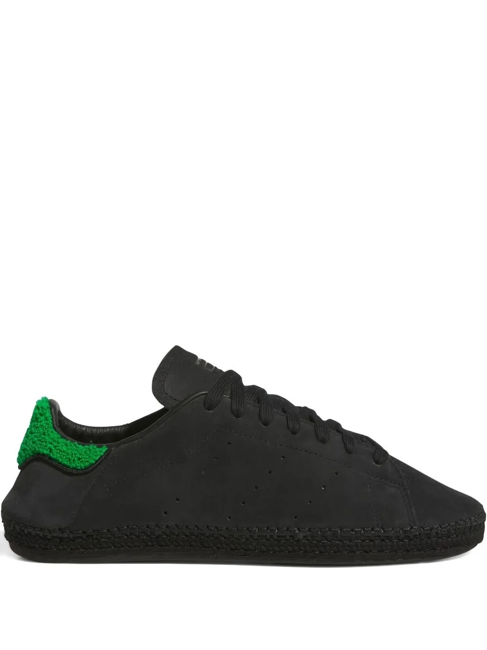 Stan Smith "Core Black/Green" sneakers - 1