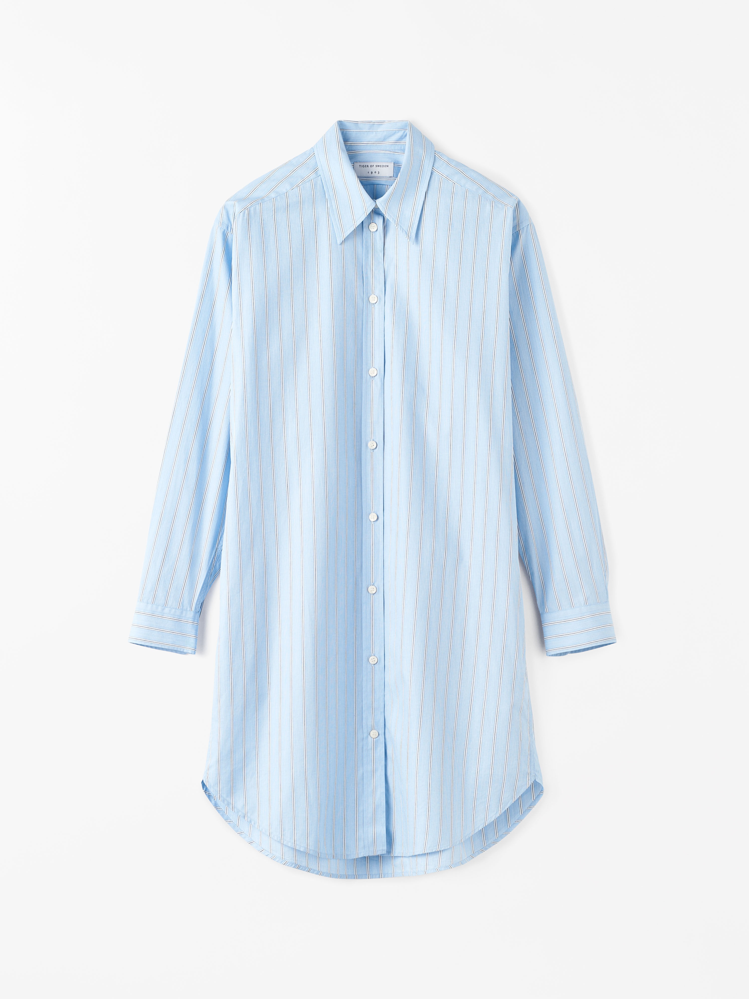 Silvie Pinstriped Dress - 1