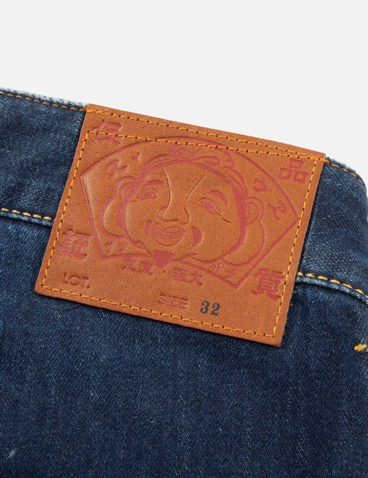 SEAGULL AND LOGO PRINT 3D FIT JEANS - 12