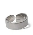 Tabi Brushed Silver-Tone Ring - 6