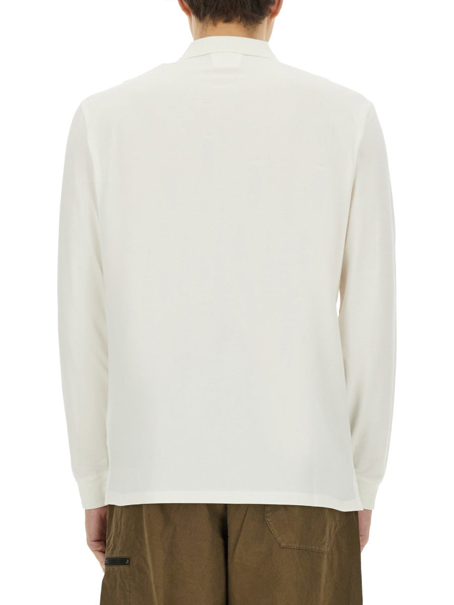 C.P. Company Men Stretch Pique Polo Shirt - 3