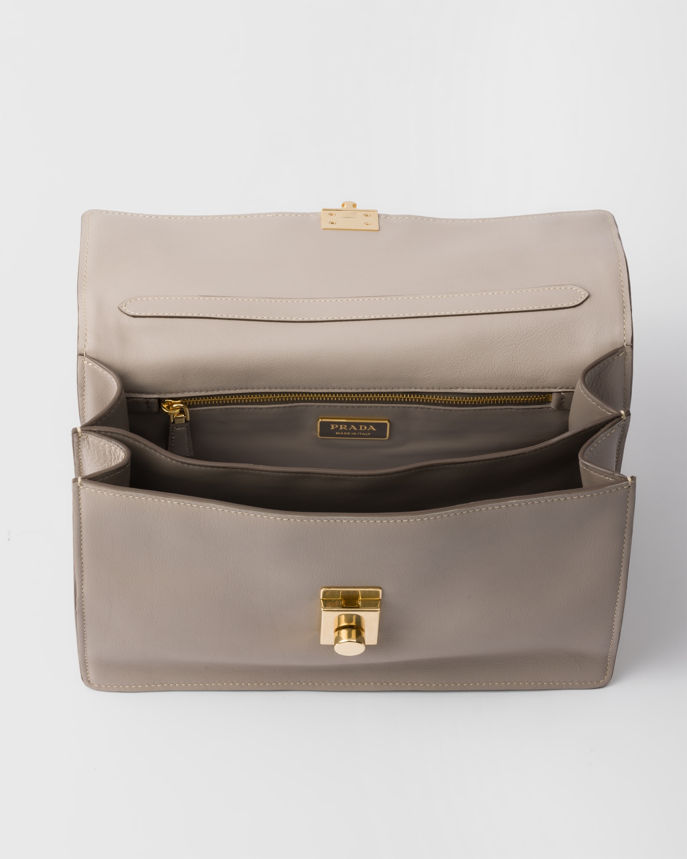 Prada Soft Sound medium leather shoulder bag - 4
