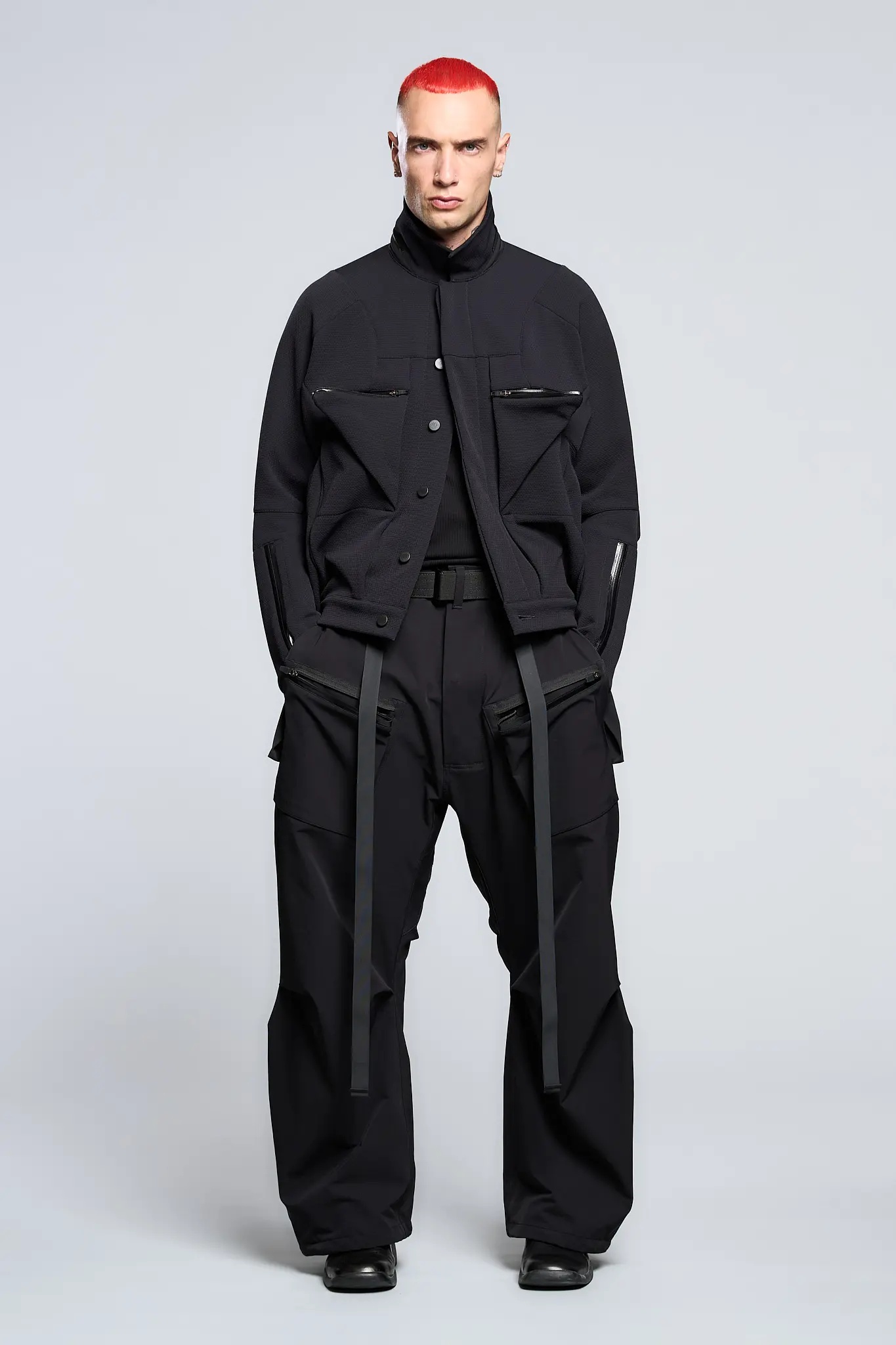J86-SS schoeller® 3XDRY® WB-400™ Modular Work Jacket Black - 11