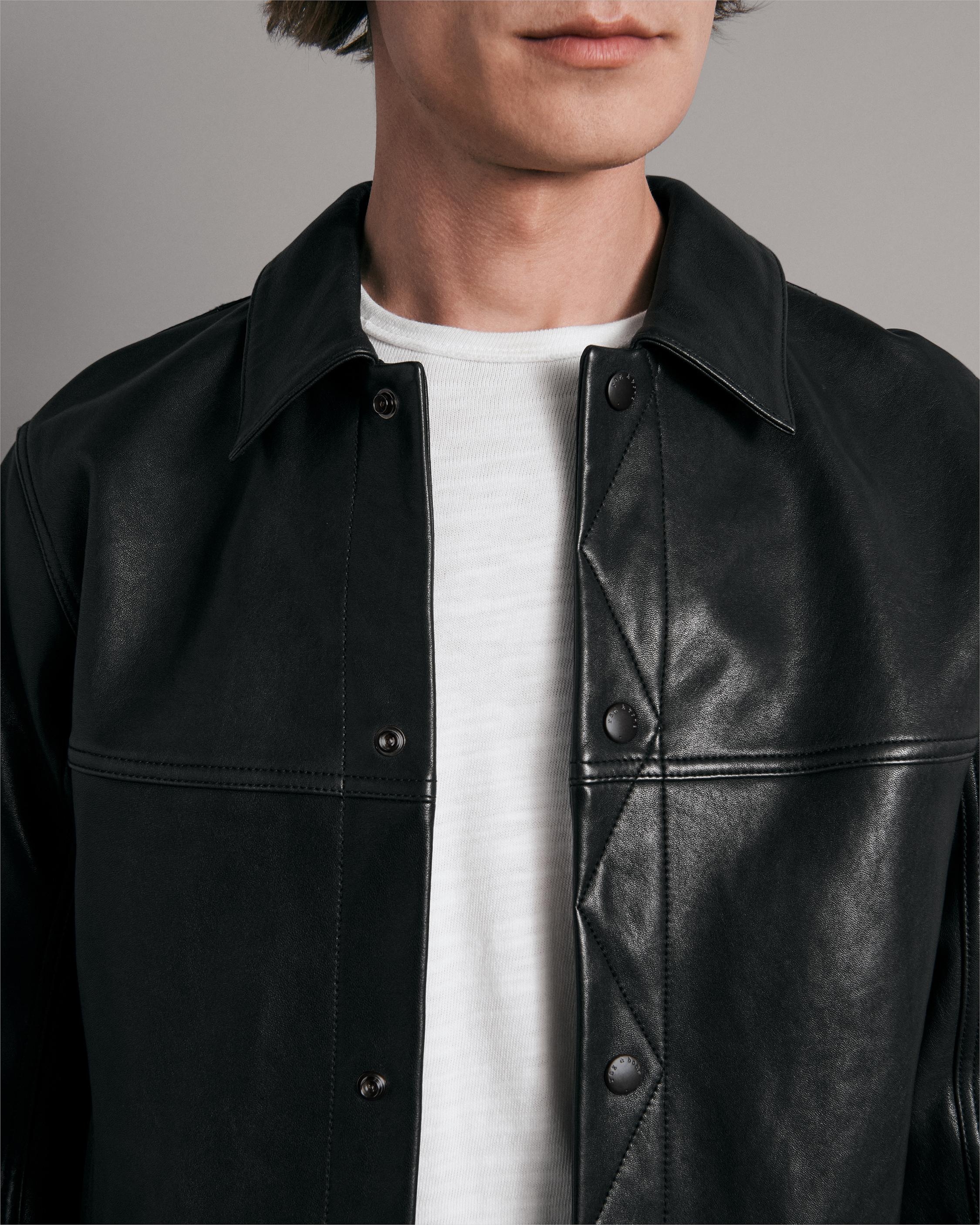 Owen Leather Trucker
Relaxed Fit Jacket - 6