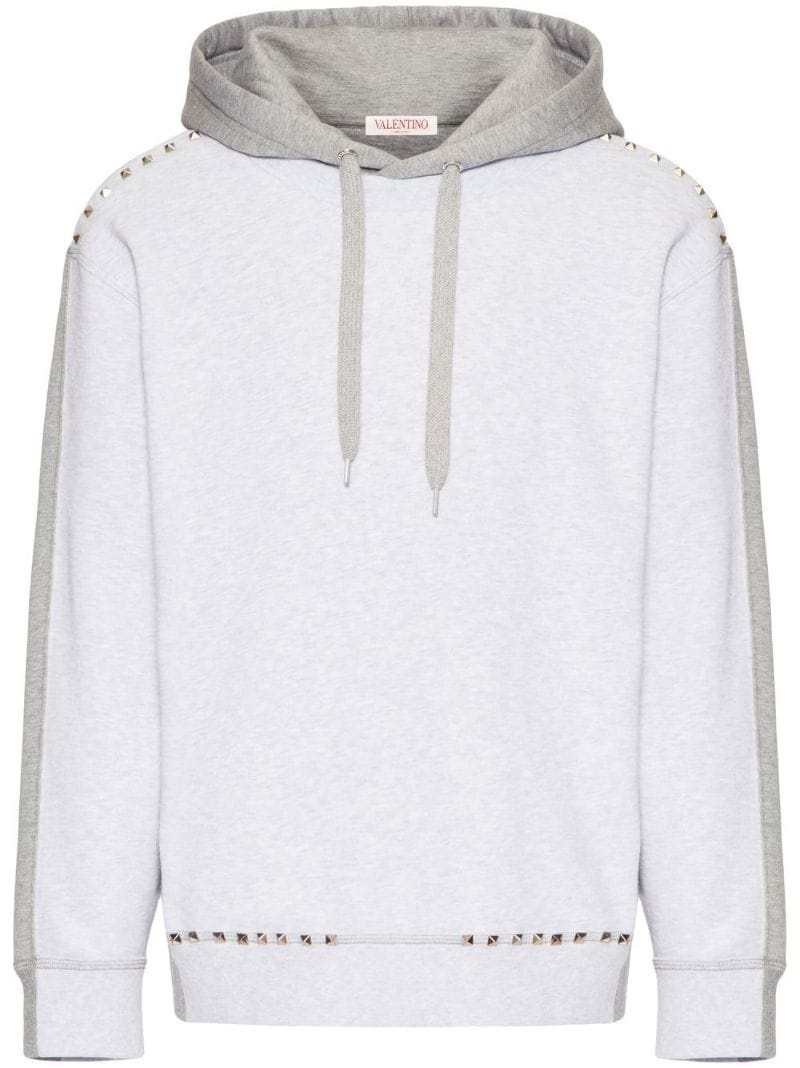 Rockstud Untitled studs hoodie - 1