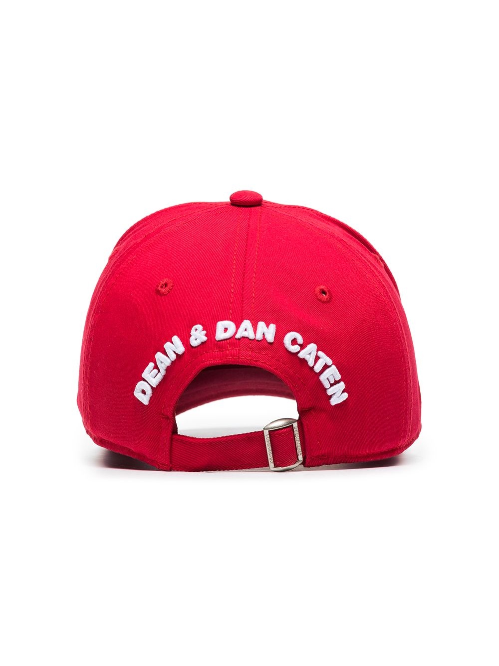 embroidered-logo baseball cap - 3
