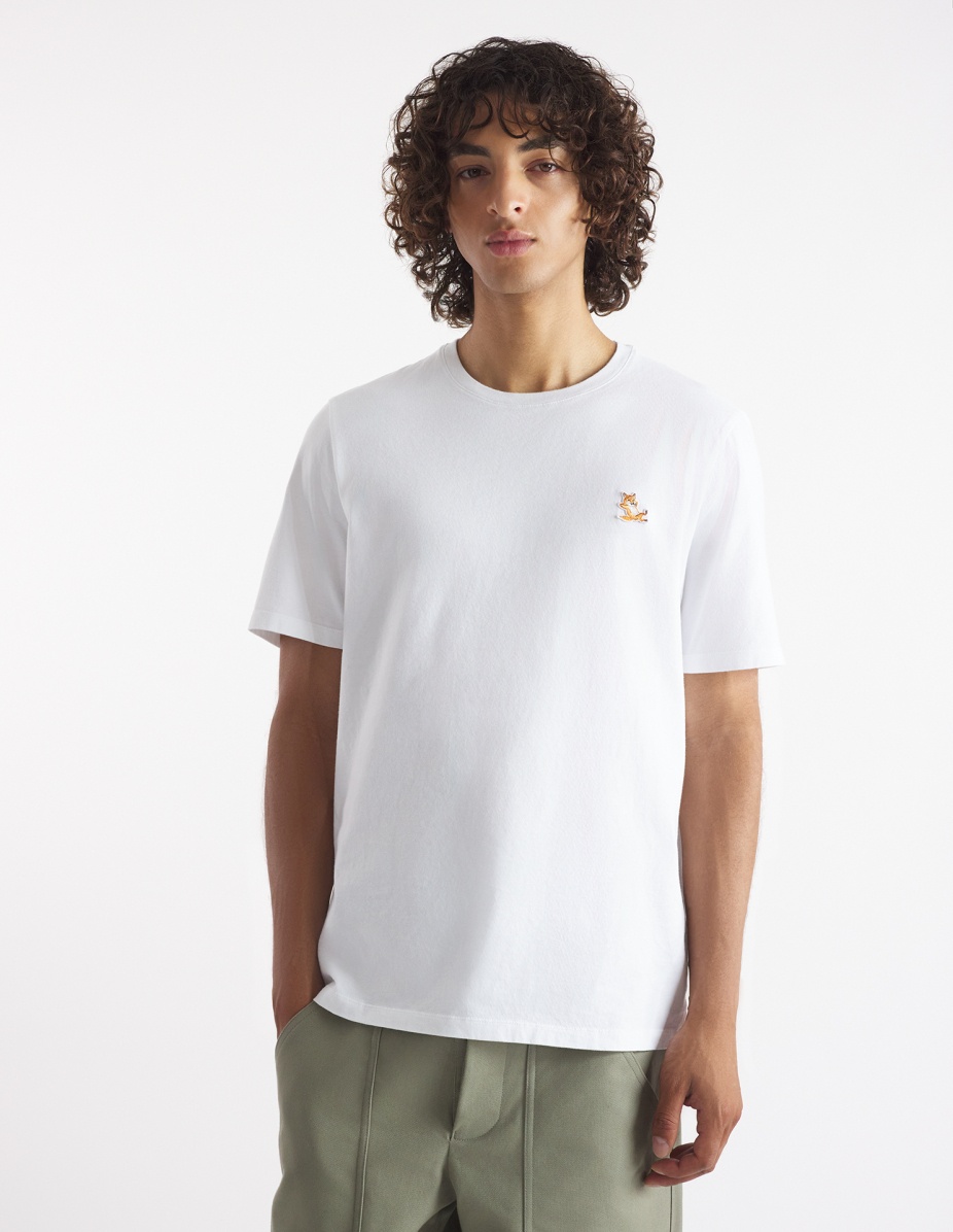 CHILLAX FOX PATCH REGULAR TEE-SHIRT - 3