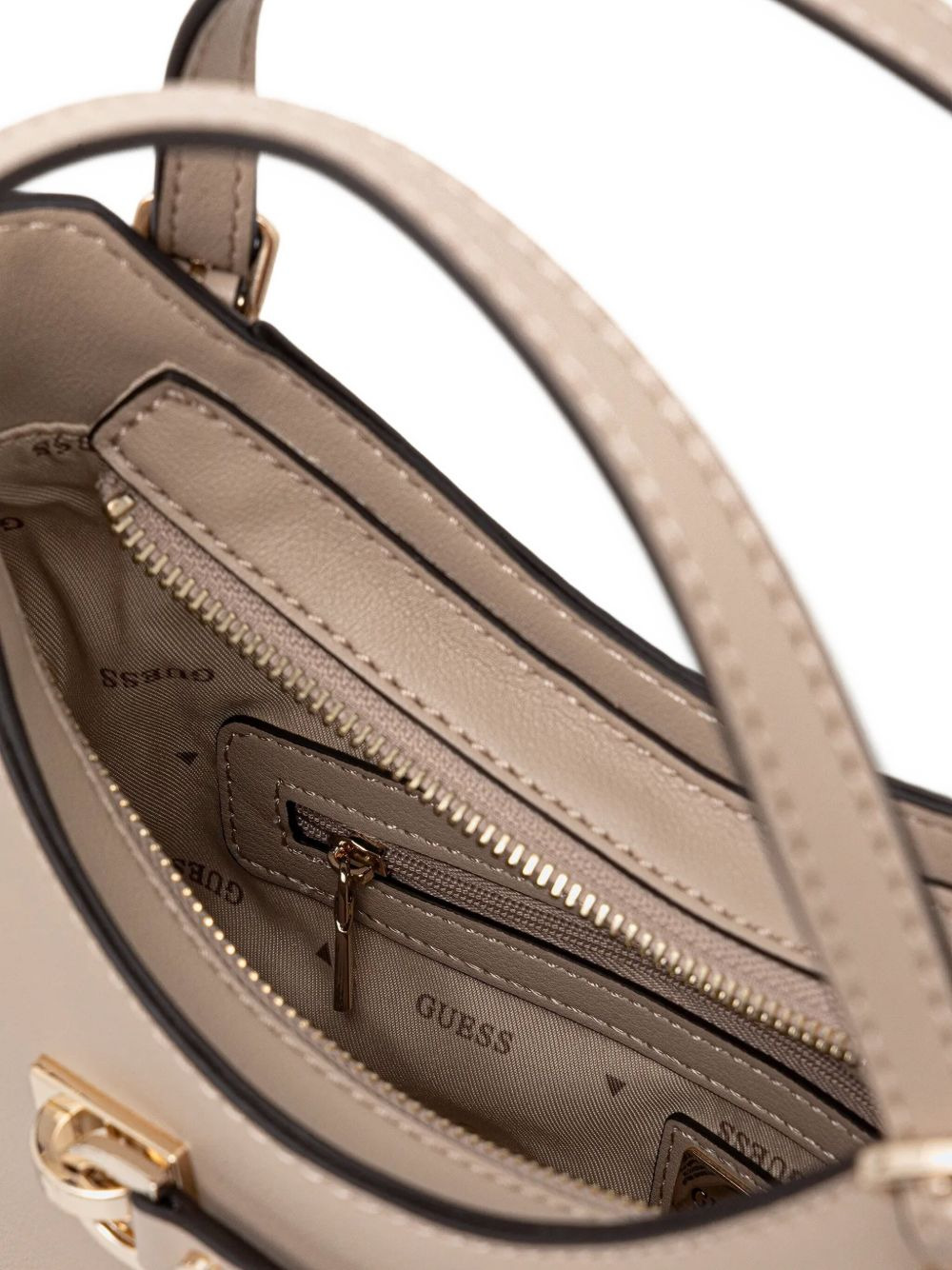 mini Lefia curved-handle satchel bag - 3