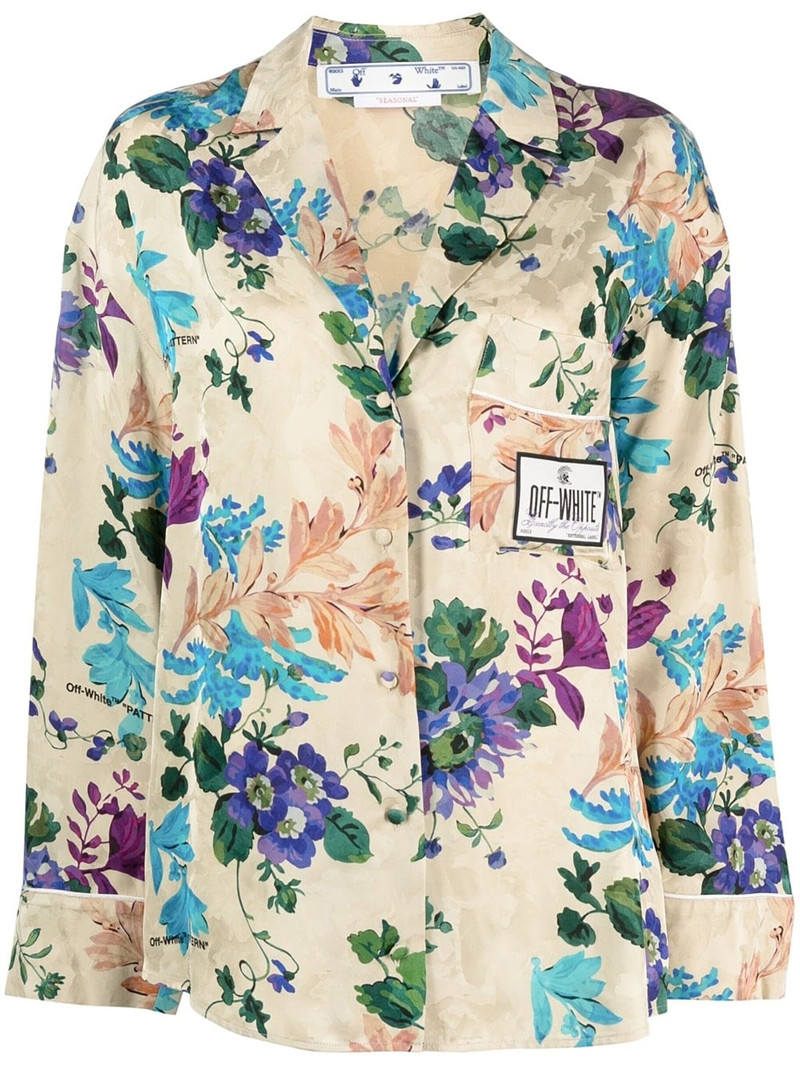 Camouflage Jacquard long-sleeve shirt 1