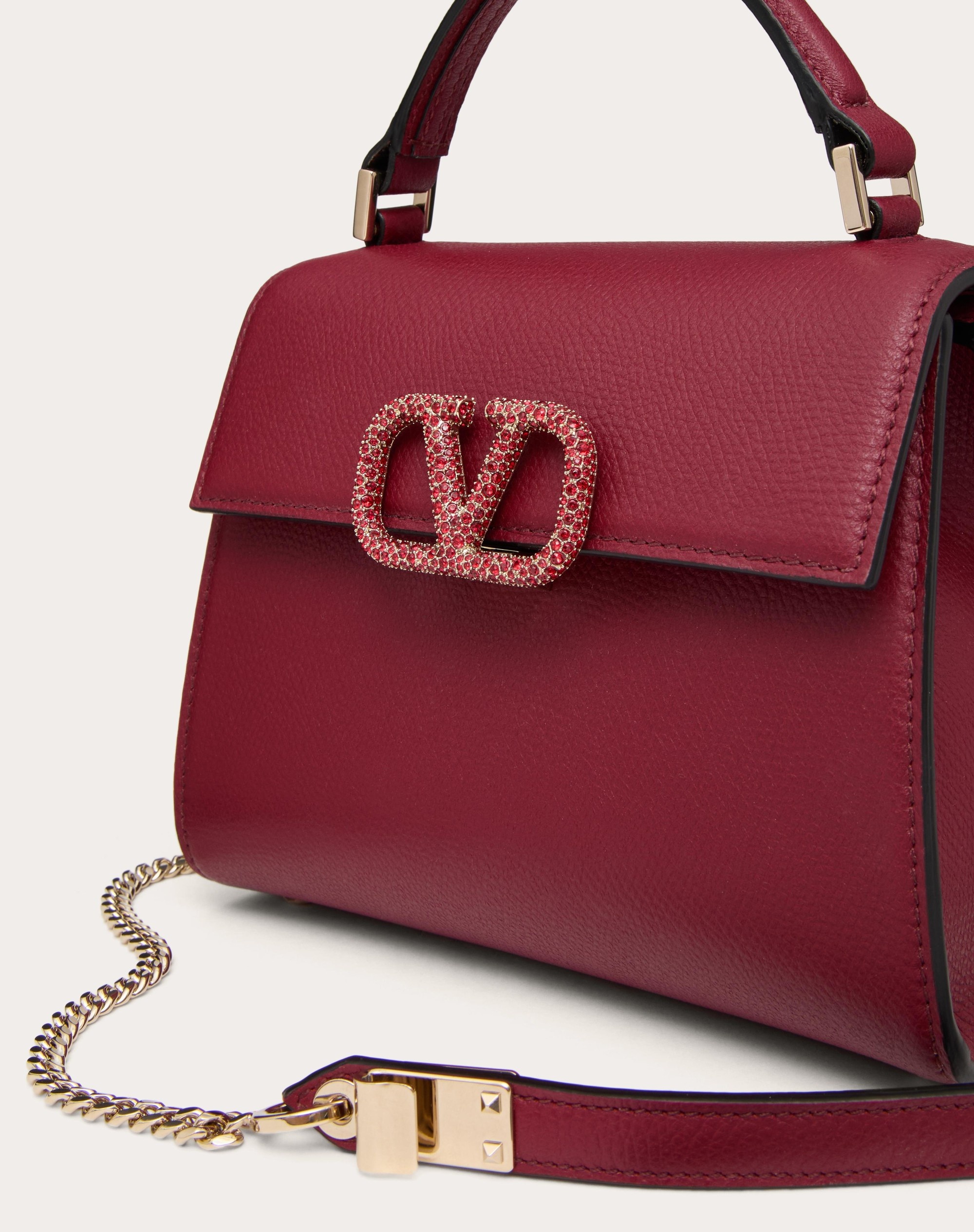 Valentino VALENTINO GARAVANI VSLING MINI HANDBAG WITH JEWEL