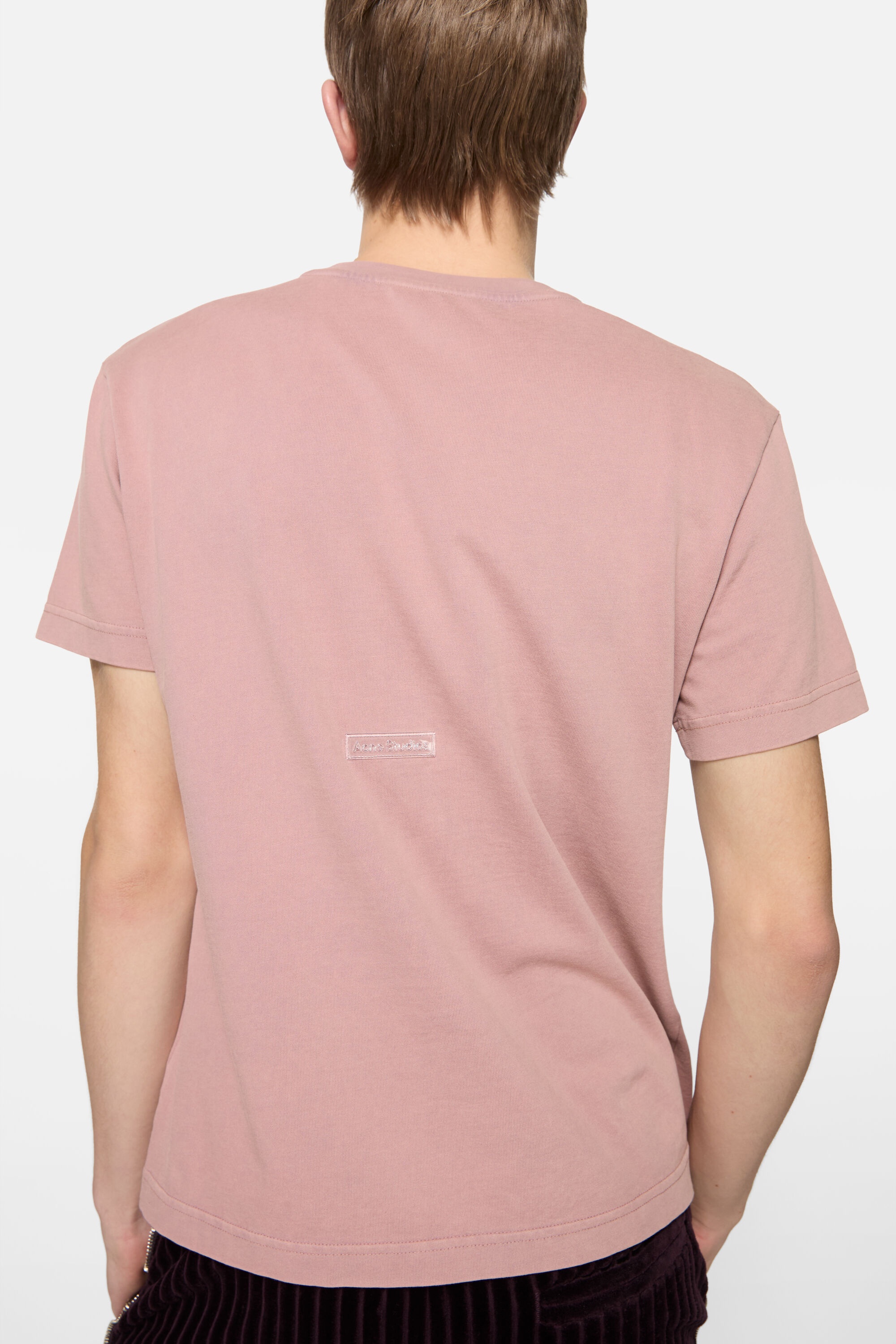 Cotton crewneck t-shirt - Lavender purple - 4