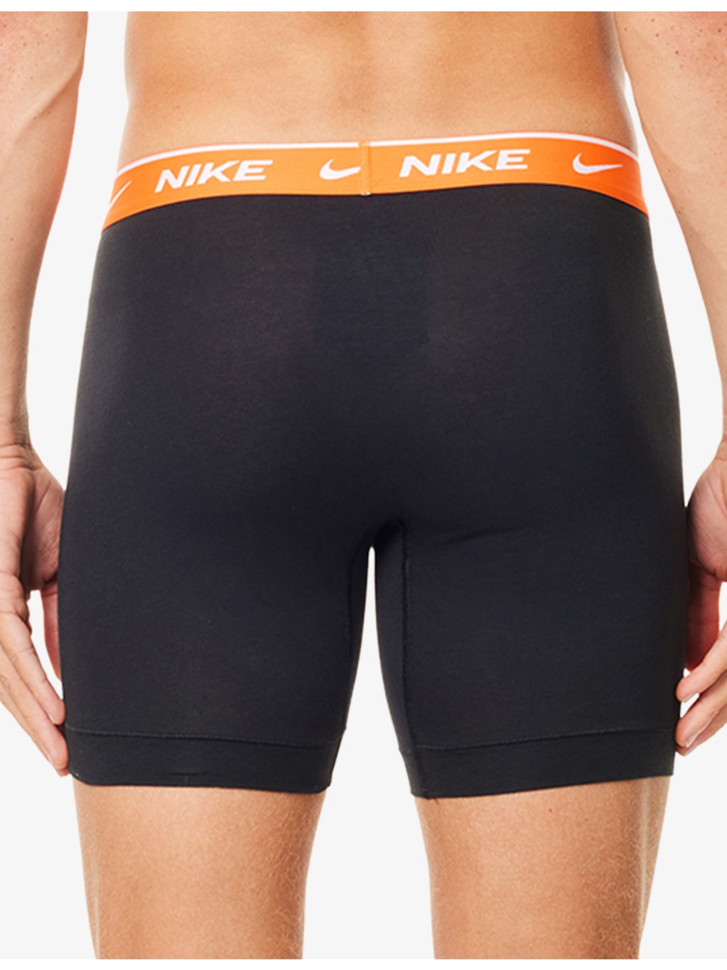 Everyday Pack of Three Stretch-Cotton Boxer Briefs - 3
