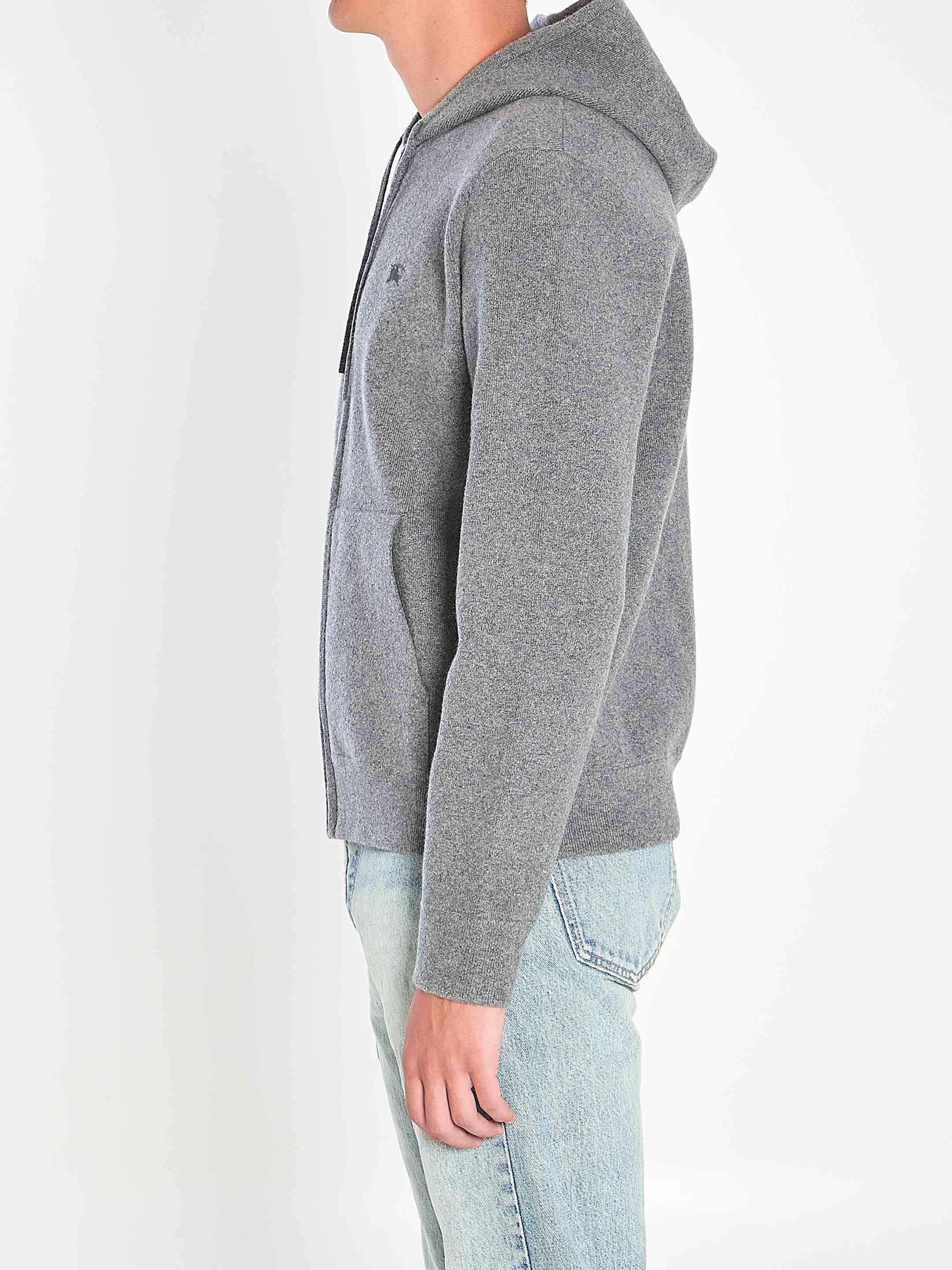 Burberry Men Cashmere-Blend Hoodie Sweatshirt - 3