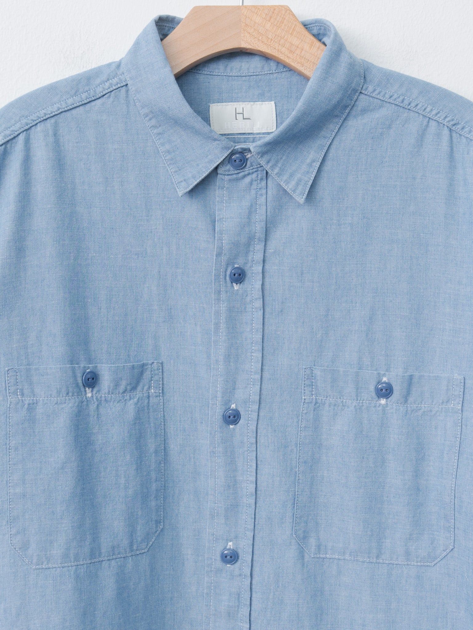 U.S.N Chambray Shirt - Indigo - 6