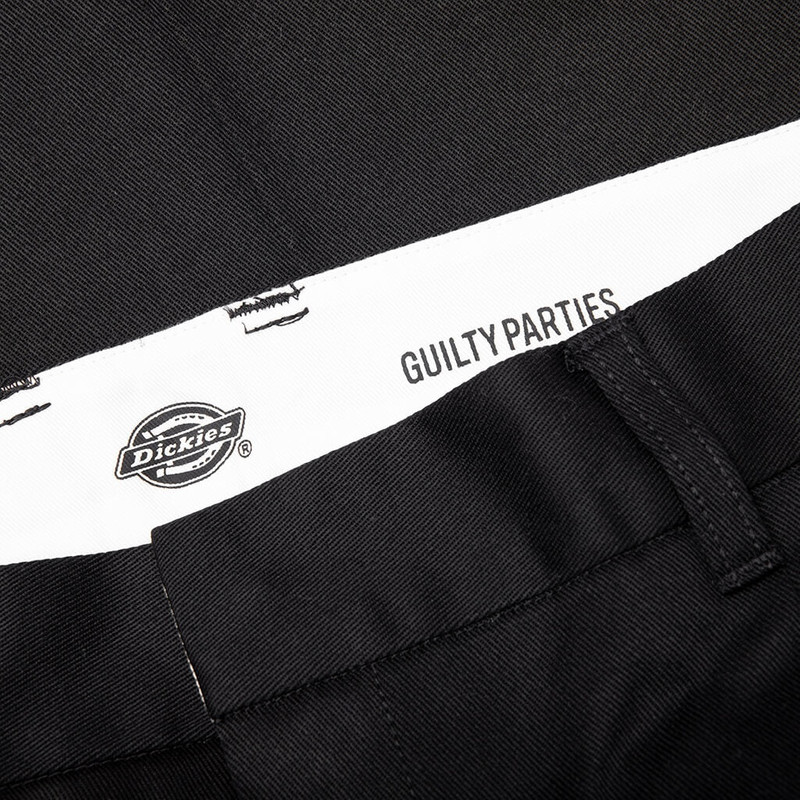 DICKIES PLEATED TROUSERS - BLACK 3