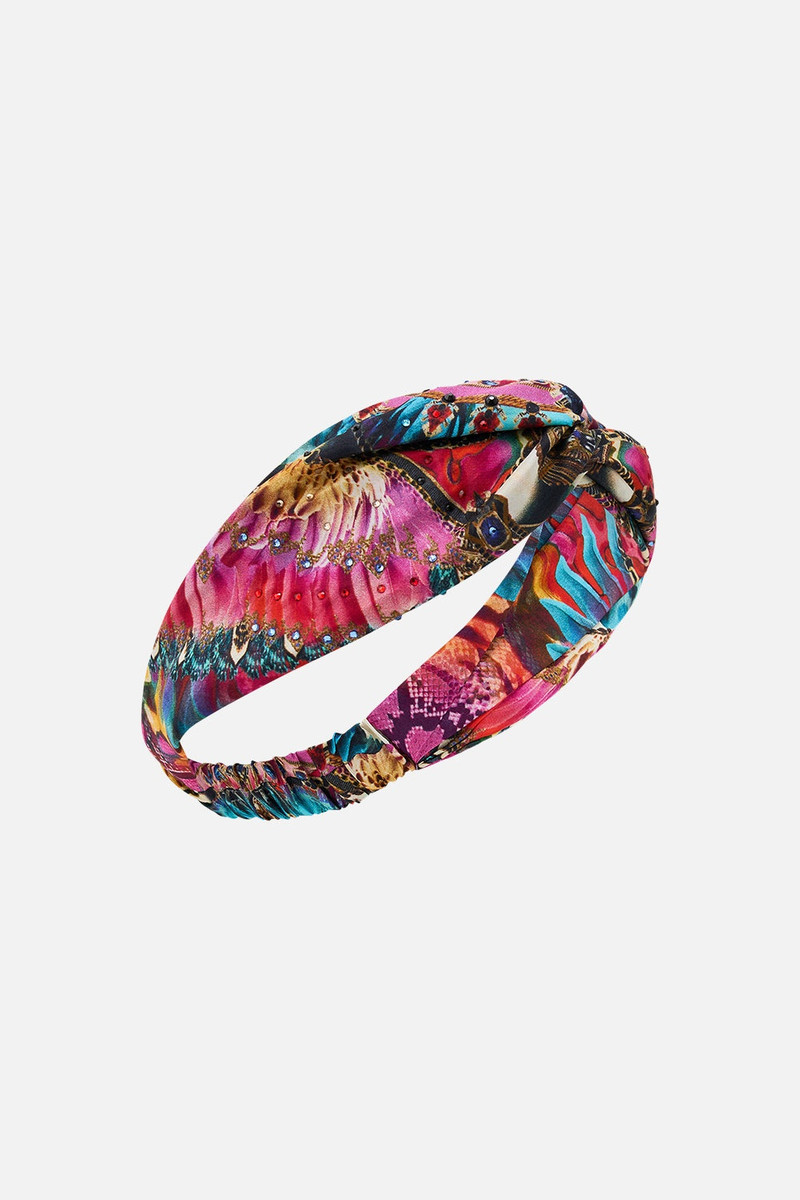CAMILLA WOVEN TWIST HEADBAND outlook