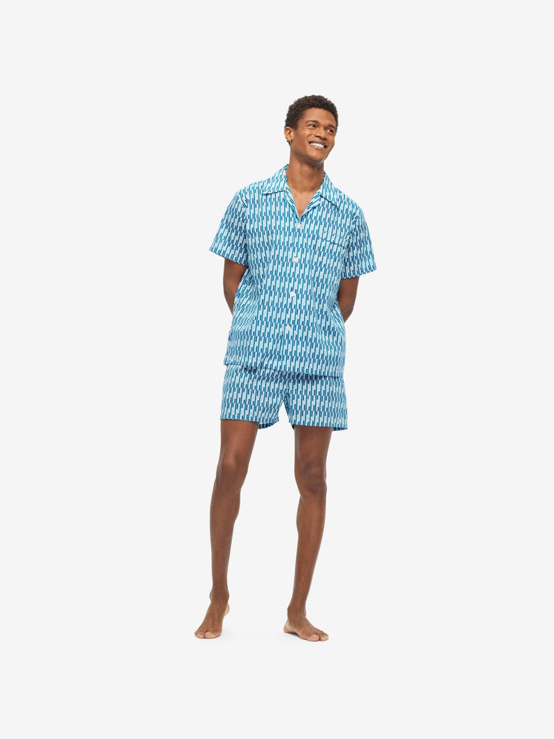 Men's Short Pyjamas Ledbury 53 Cotton Batiste Multi - 3