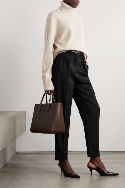 The Row Corby pleated wool-twill pants outlook