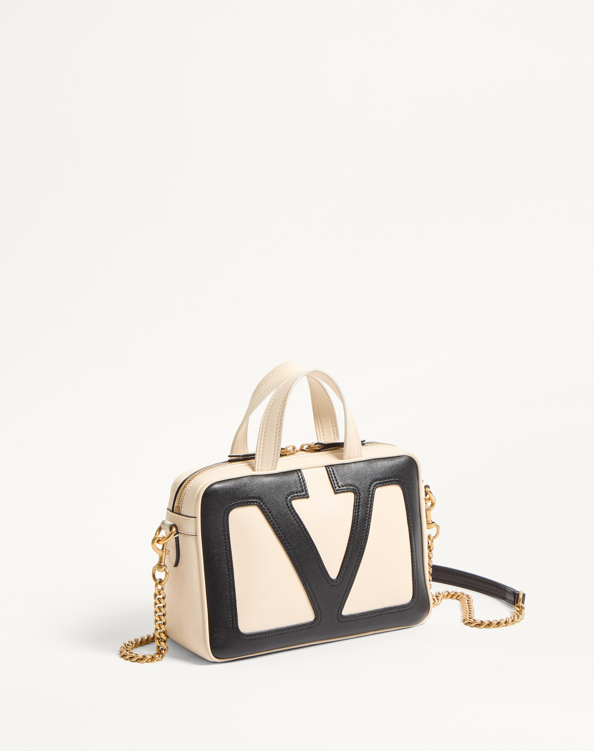 VALENTINO GARAVANI VIVA SUPERSTAR NAPPA LEATHER HANDBAG - 3