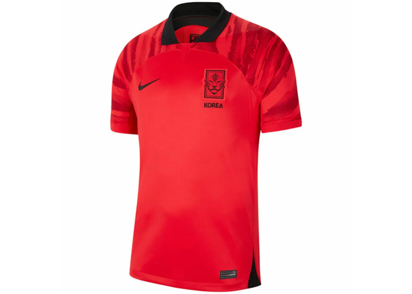 Nike Korea 2022/23 Stadium Home Dri-FIT Soccer Jersey Global Red/Pepper Red/Black - 1