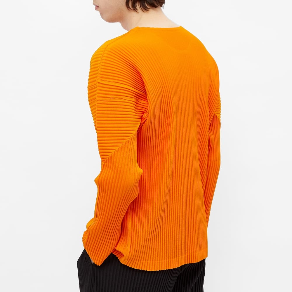 Homme Plissé Issey Miyake Long Sleeve Pleated Tee - 5