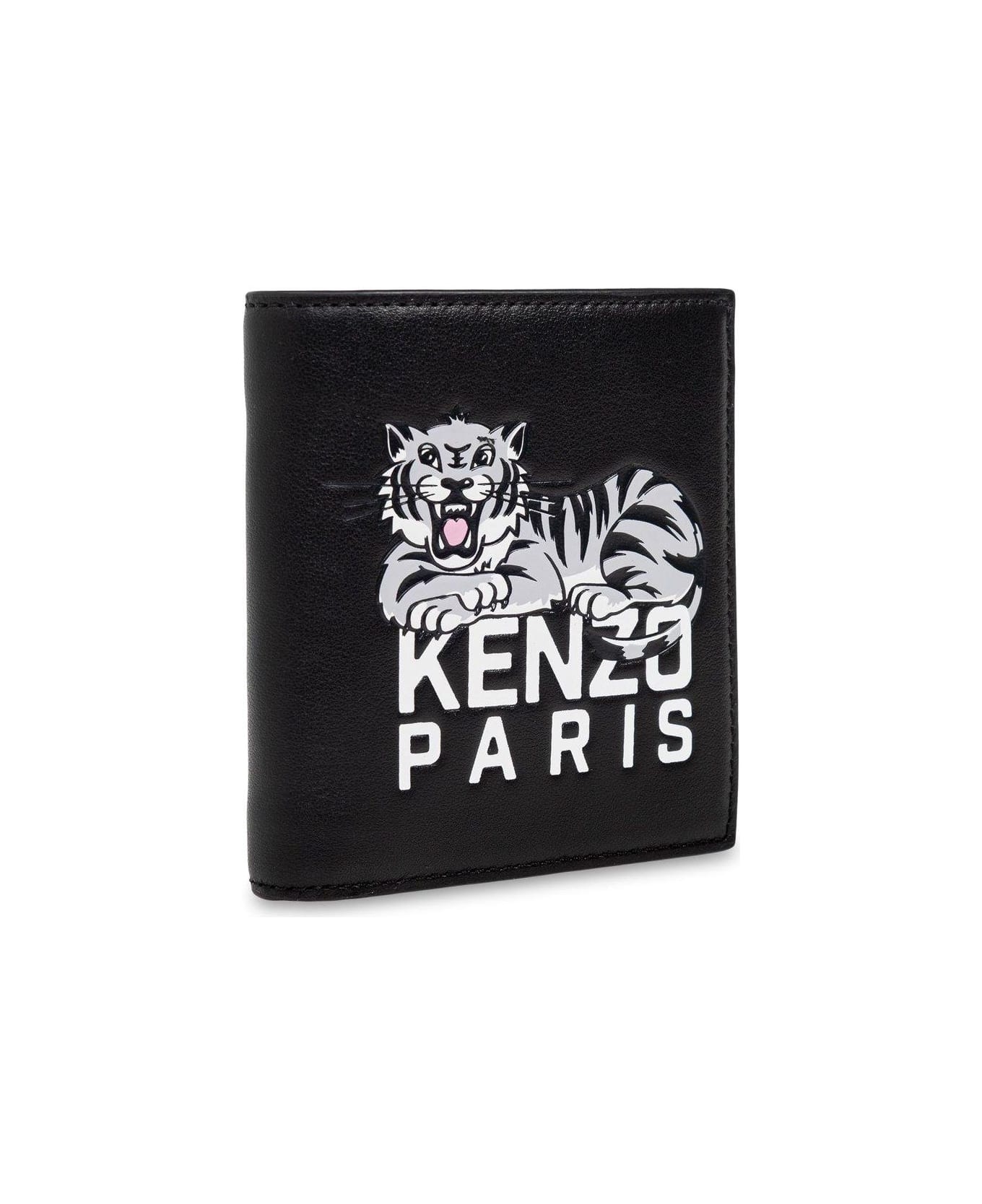Varsity Logo Detailed Mini Wallet - 3