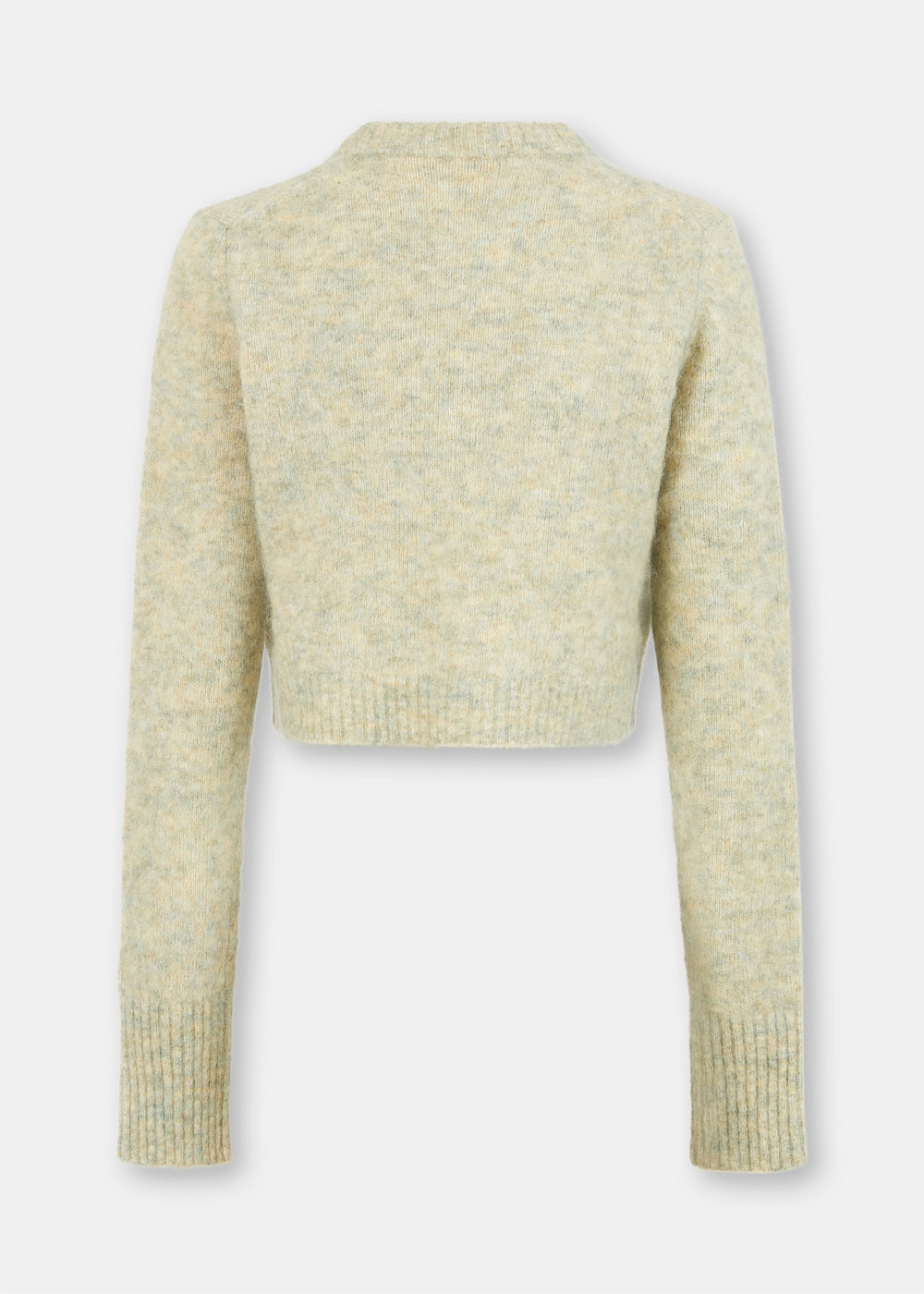 Pistachio Karimo Cropped Cardigan - 2