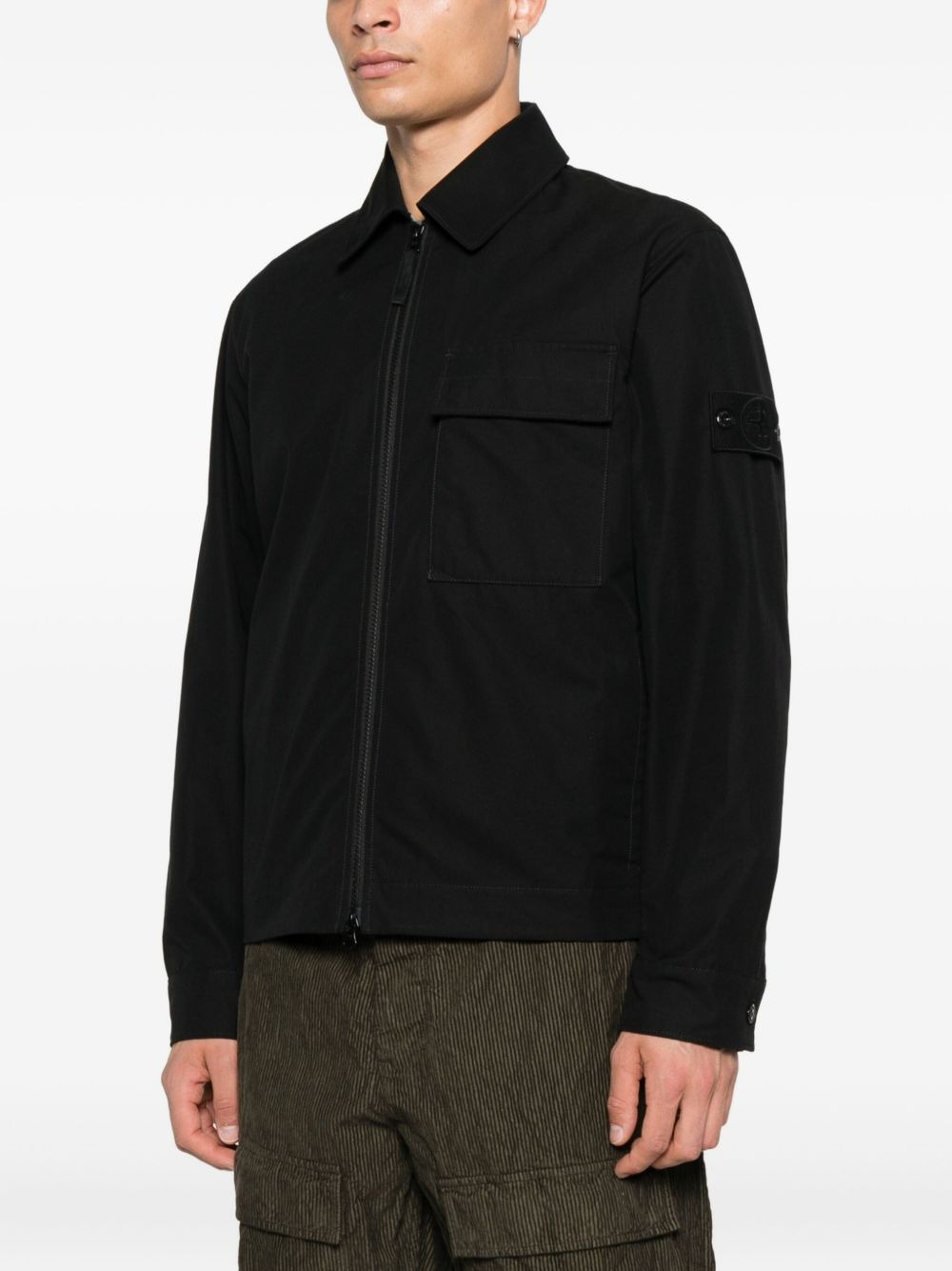zip-fastening jacket - 3