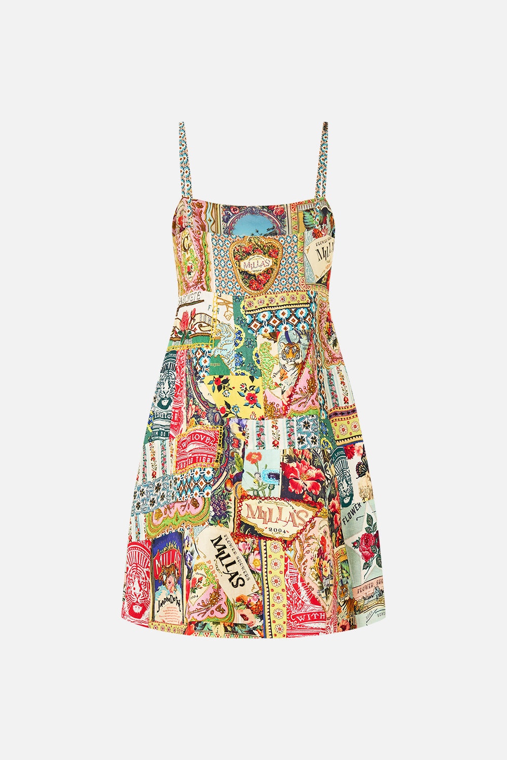 SHORT SQUARE NECK SUNDRESS - 7