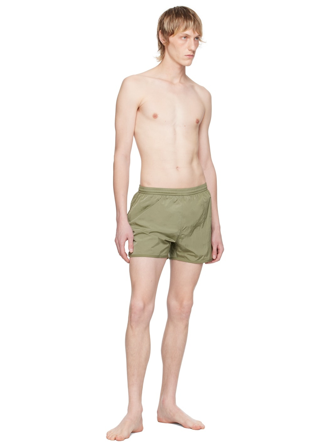 Green Ami de Cœur Swim Shorts - 4