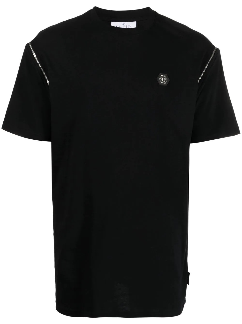 Plein Empire logo-embroidered T-shirt - 1