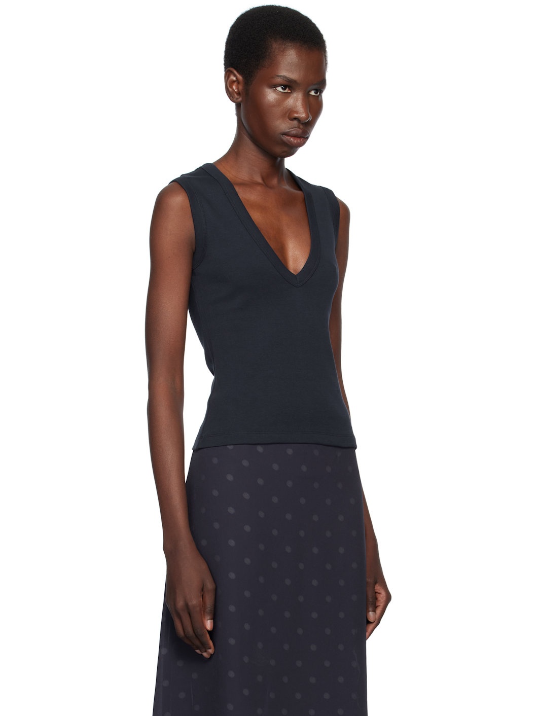 Navy Dewi Tank Top - 2