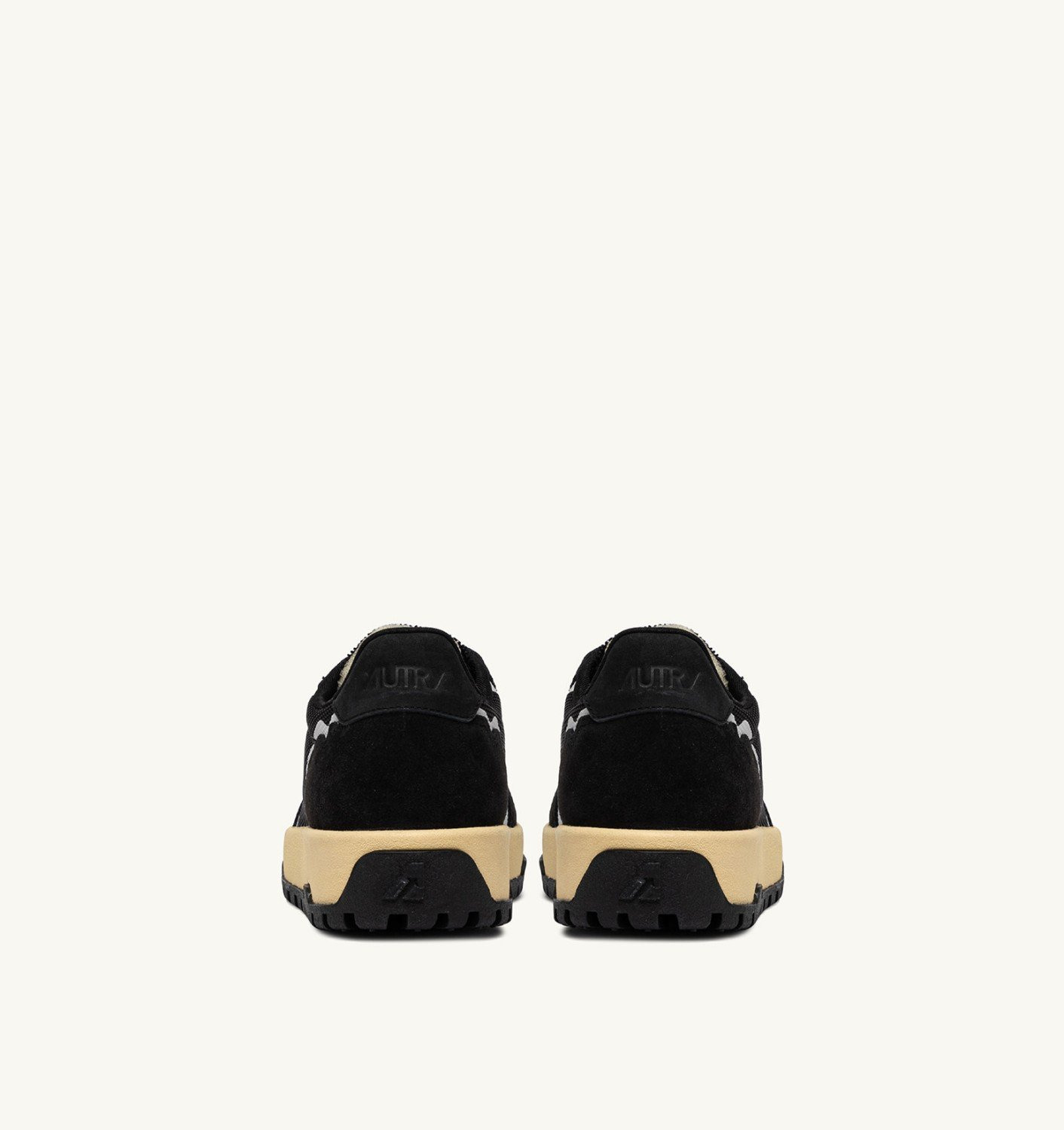 WILDPACE LOW SNEAKERS IN BLACK MESH AND SUEDE - 3