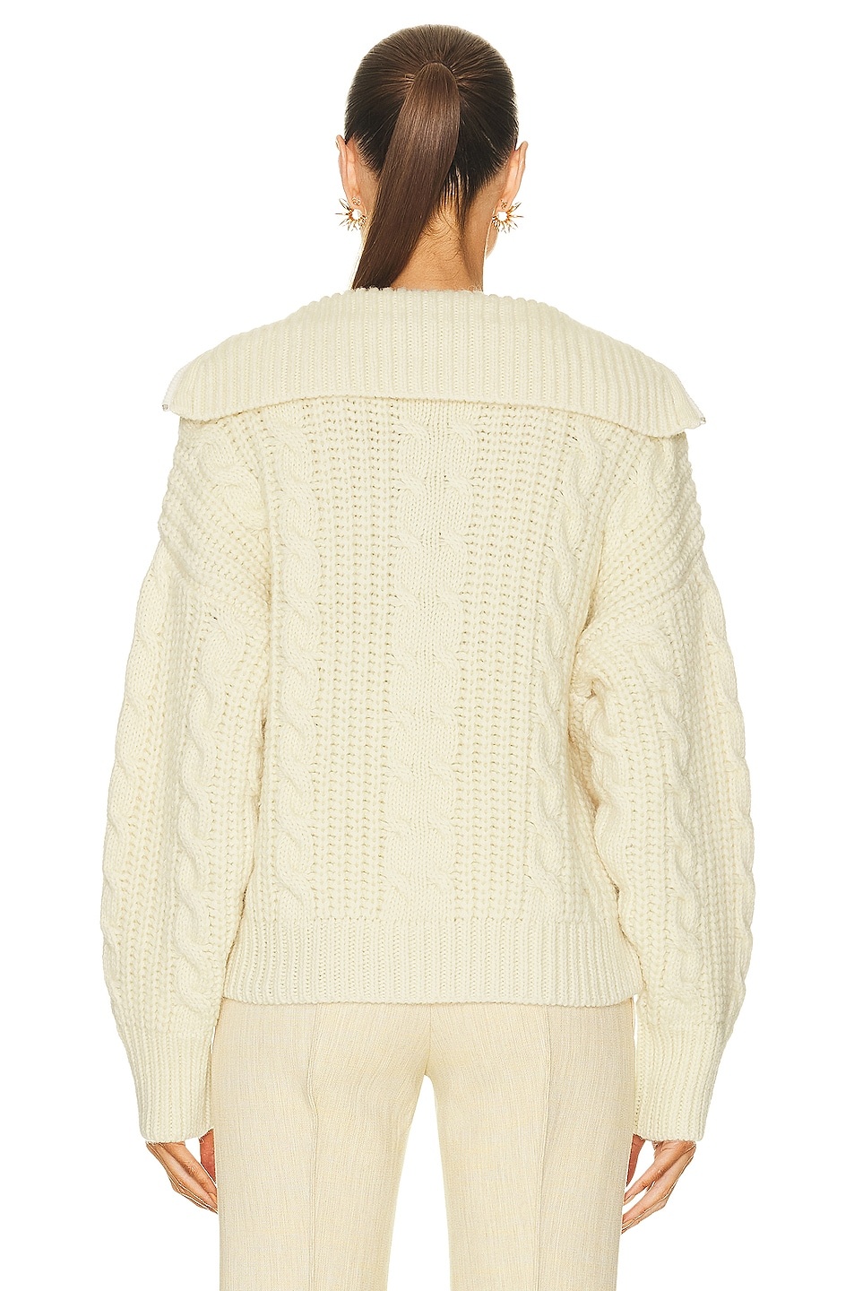 Cable Knit Sweater - 3