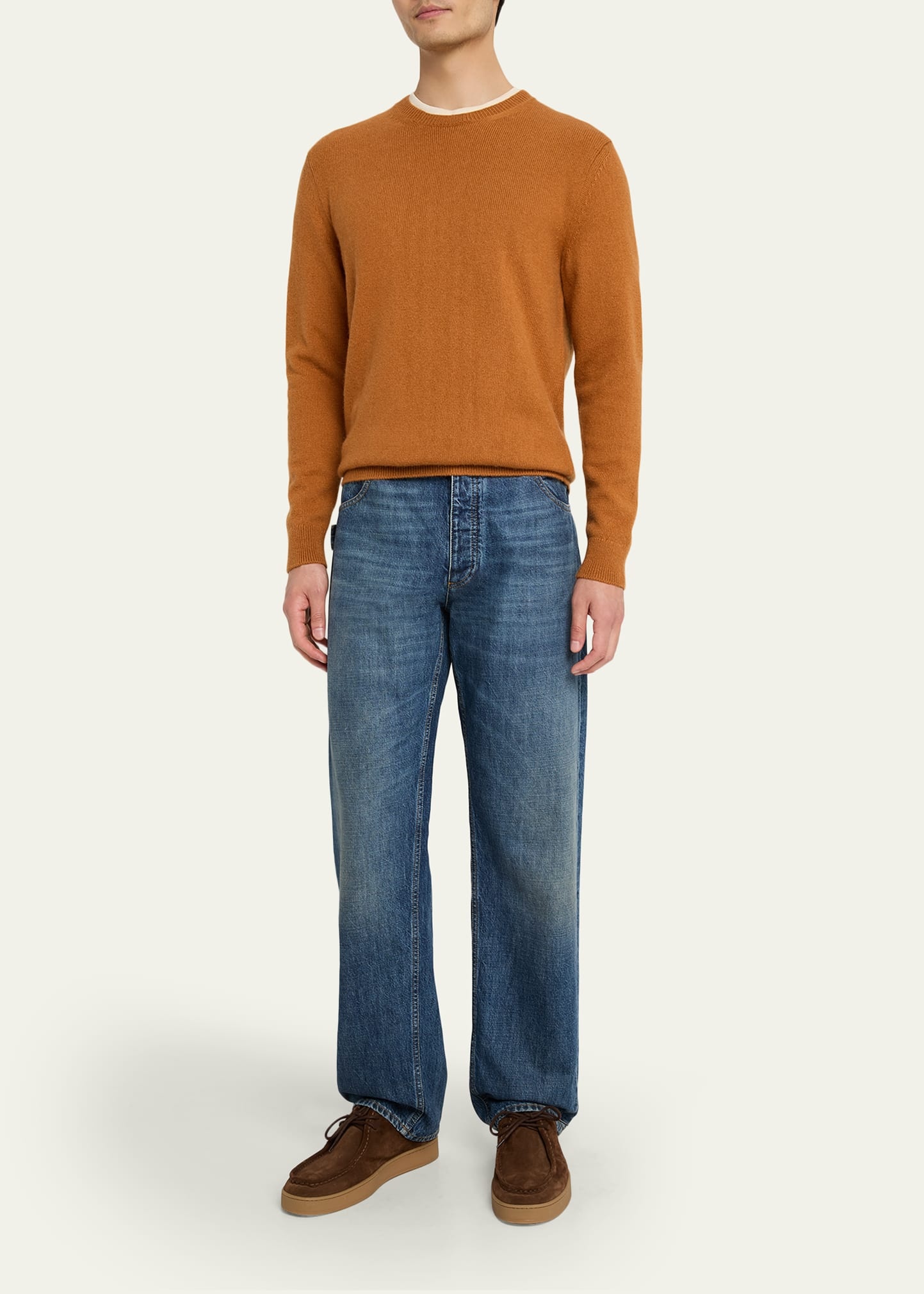 Men's Ares Alpaca-Blend Crewneck Sweater - 2