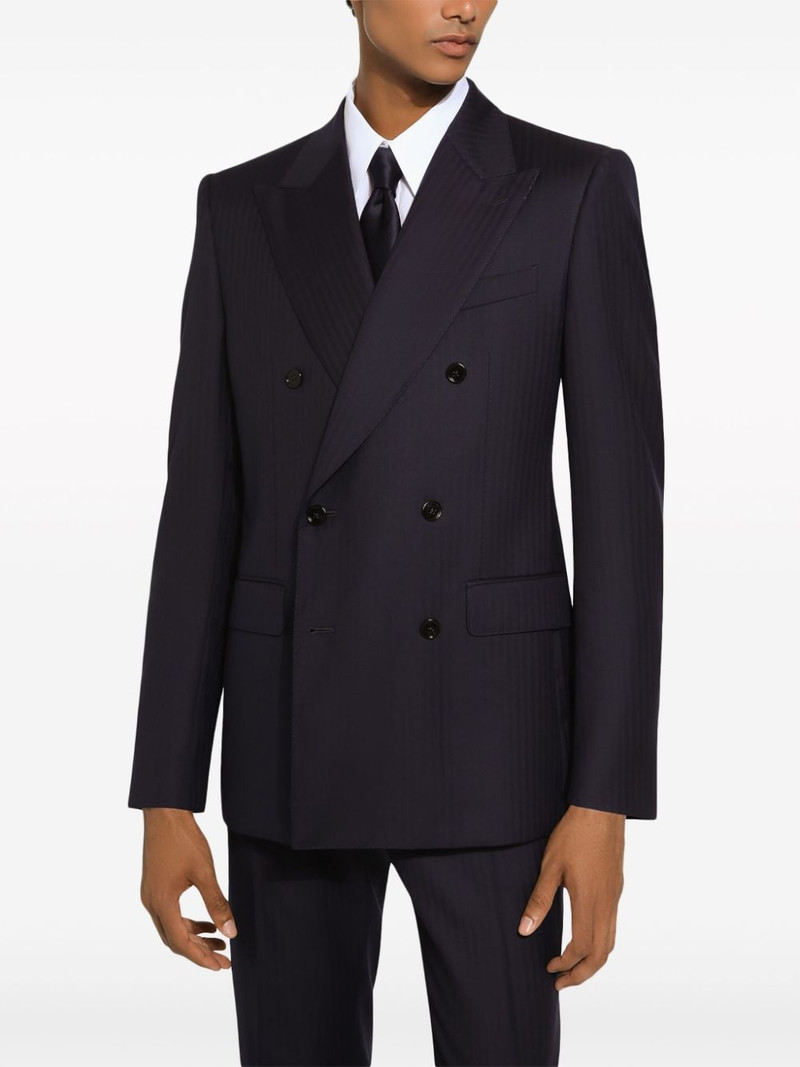 더블 브레스트 모직 blazer 5