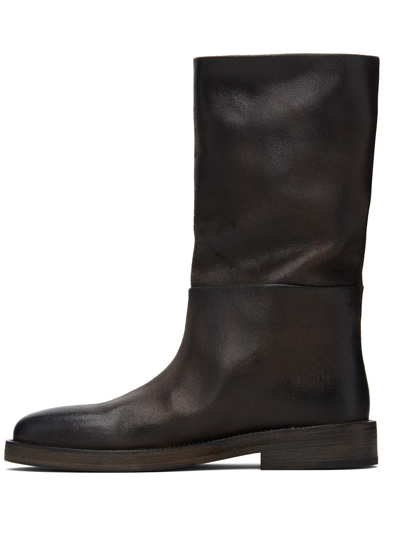 Marsèll Brown Tubetto Boots outlook