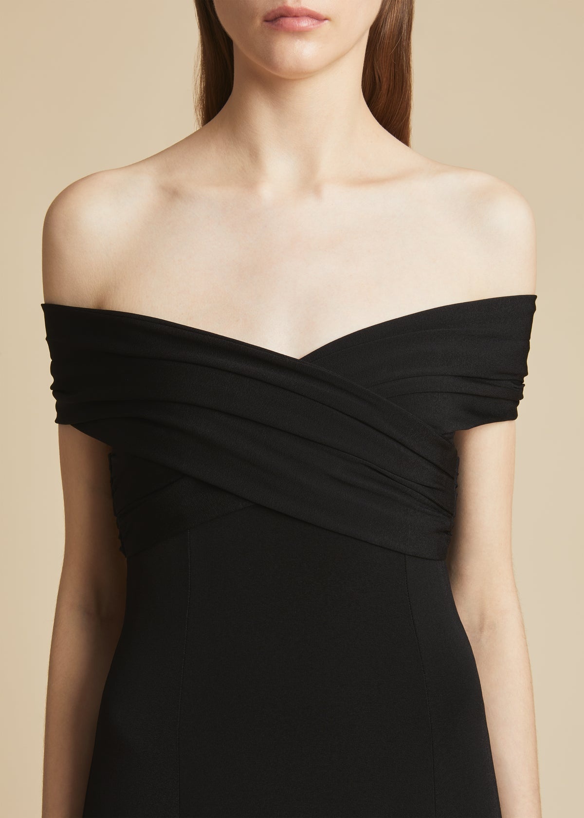 The Bruna Dress in Black - 5