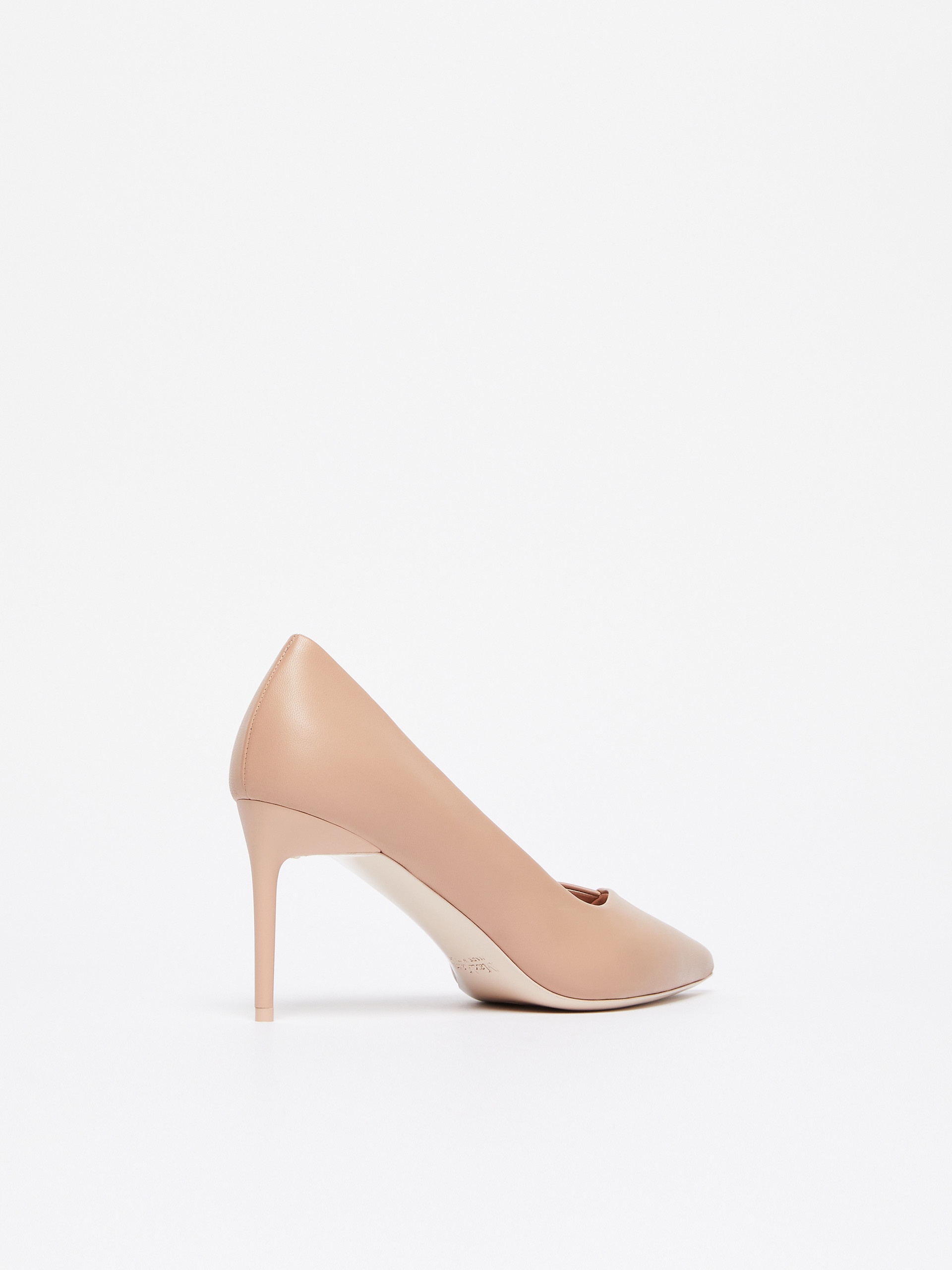 PHYLLIS Nappa leather court shoes - 3