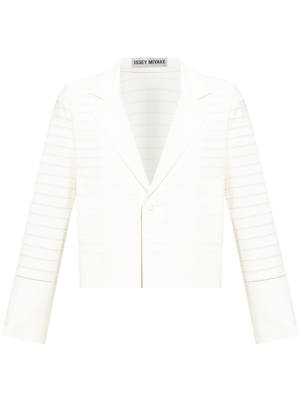 ribbed blazer - 1