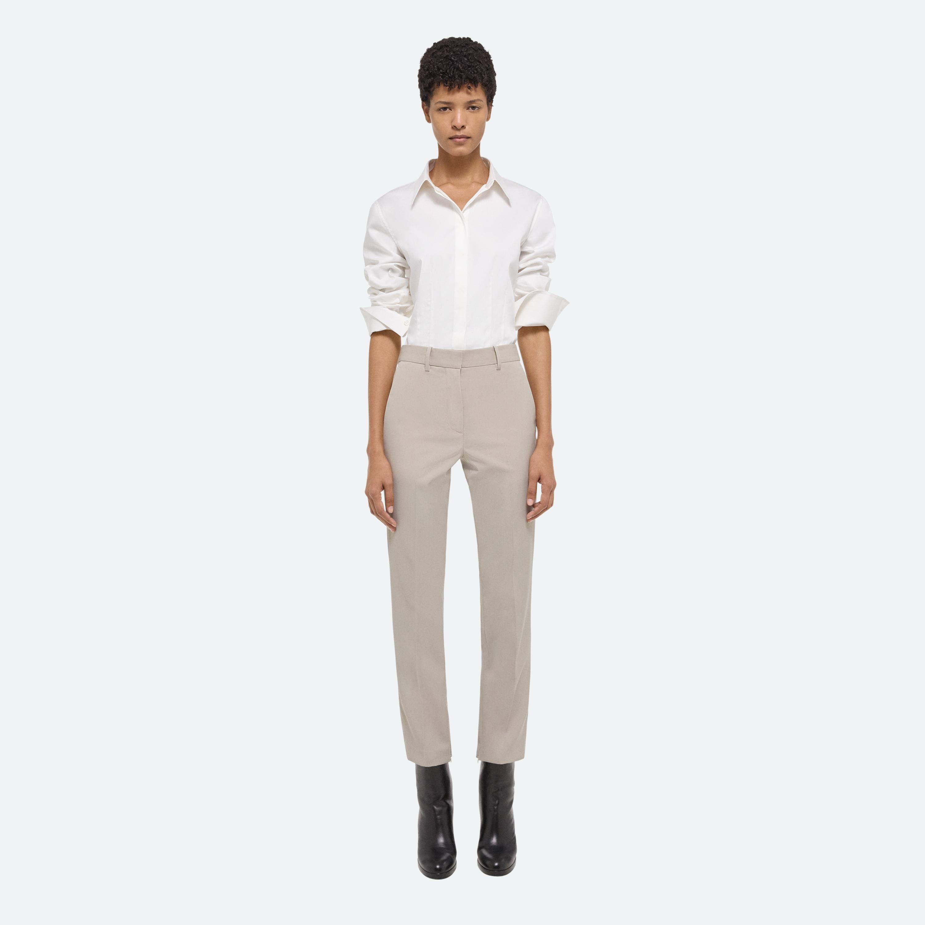SLIM VIRGIN WOOL TROUSER - 3