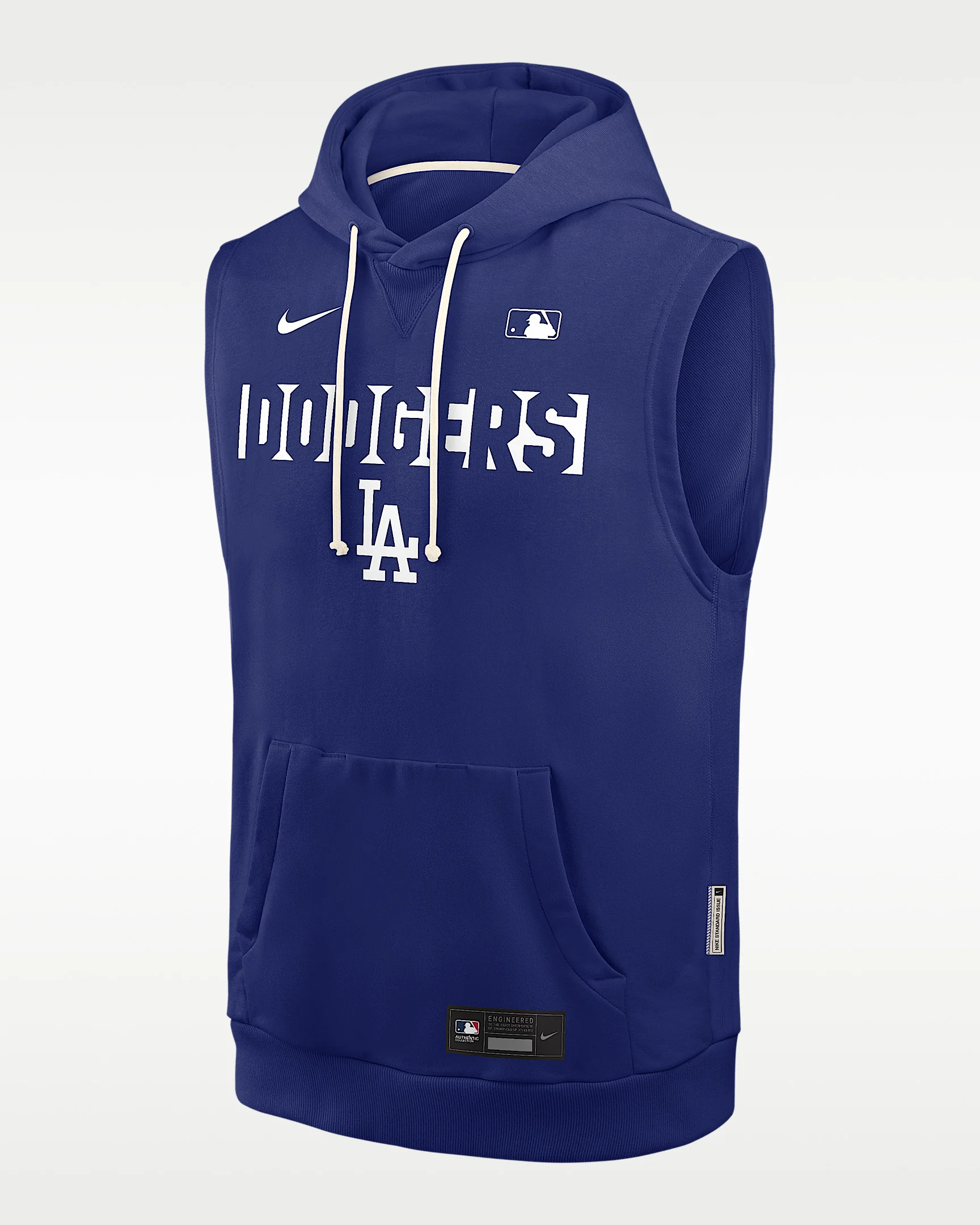 Los Angeles Dodgers Authentic Collection Standard Issue Men's Nike Dri-FIT MLB Sleeveless Pullover H - 1