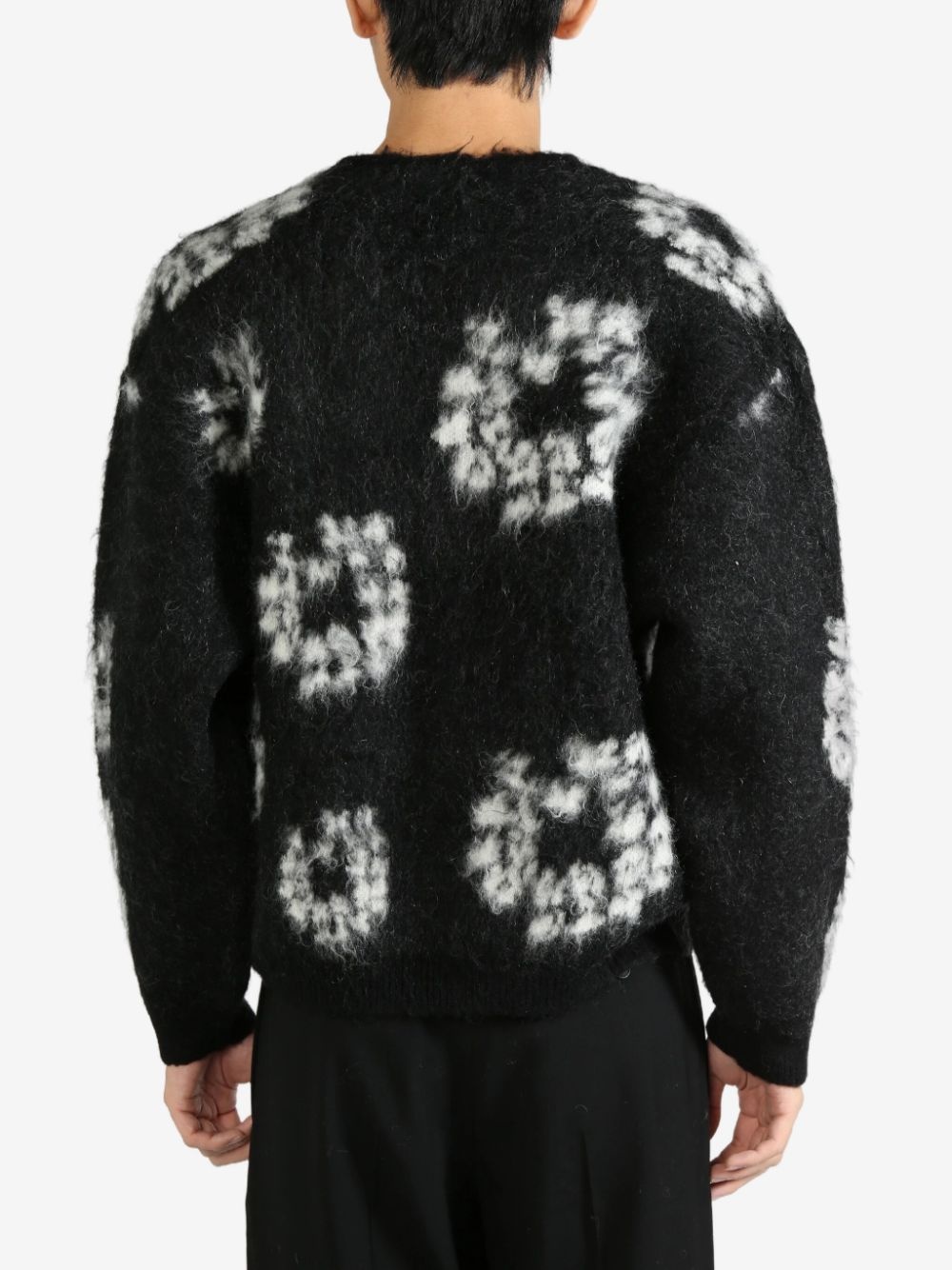 x Denim Tears floral cardigan - 3